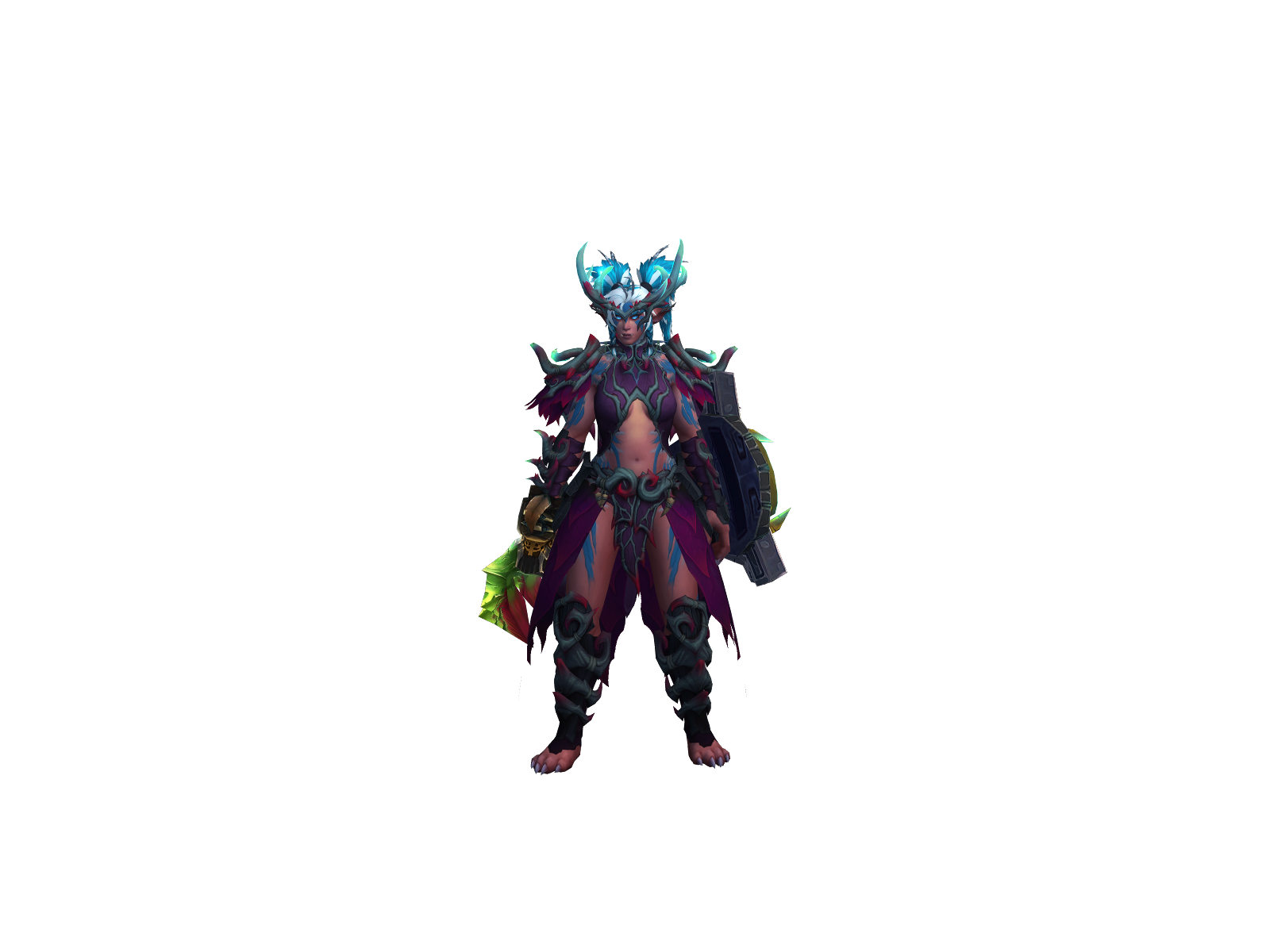 Shookzz 3D character render