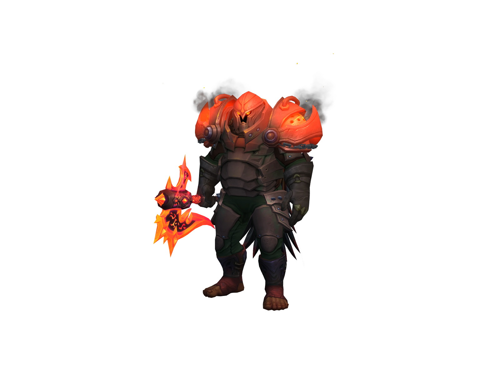 Gorier 3D character render