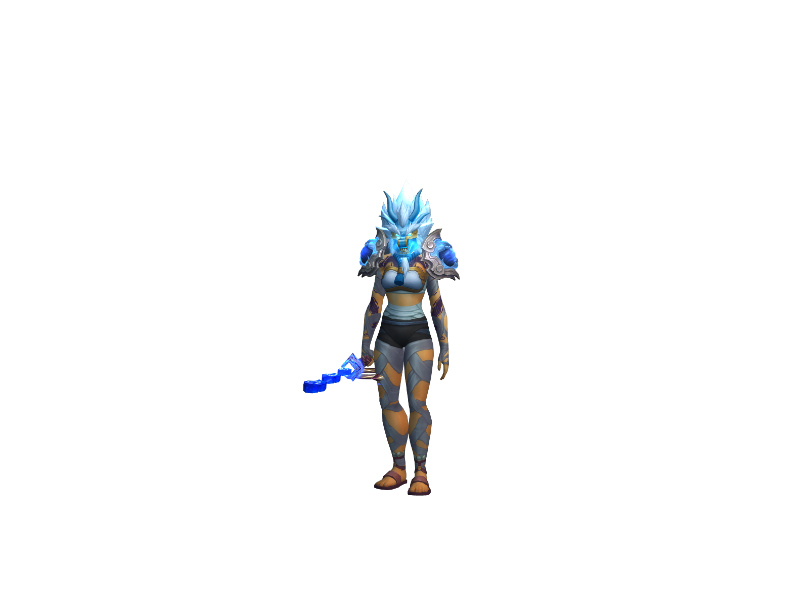 Brewslée 3D character render