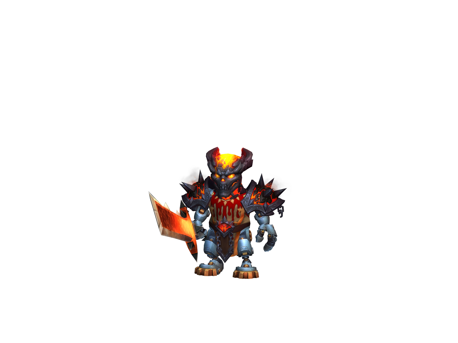 Greshnik 3D character render