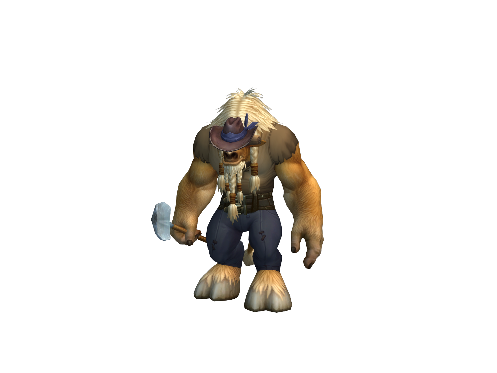Arahal 3D character render