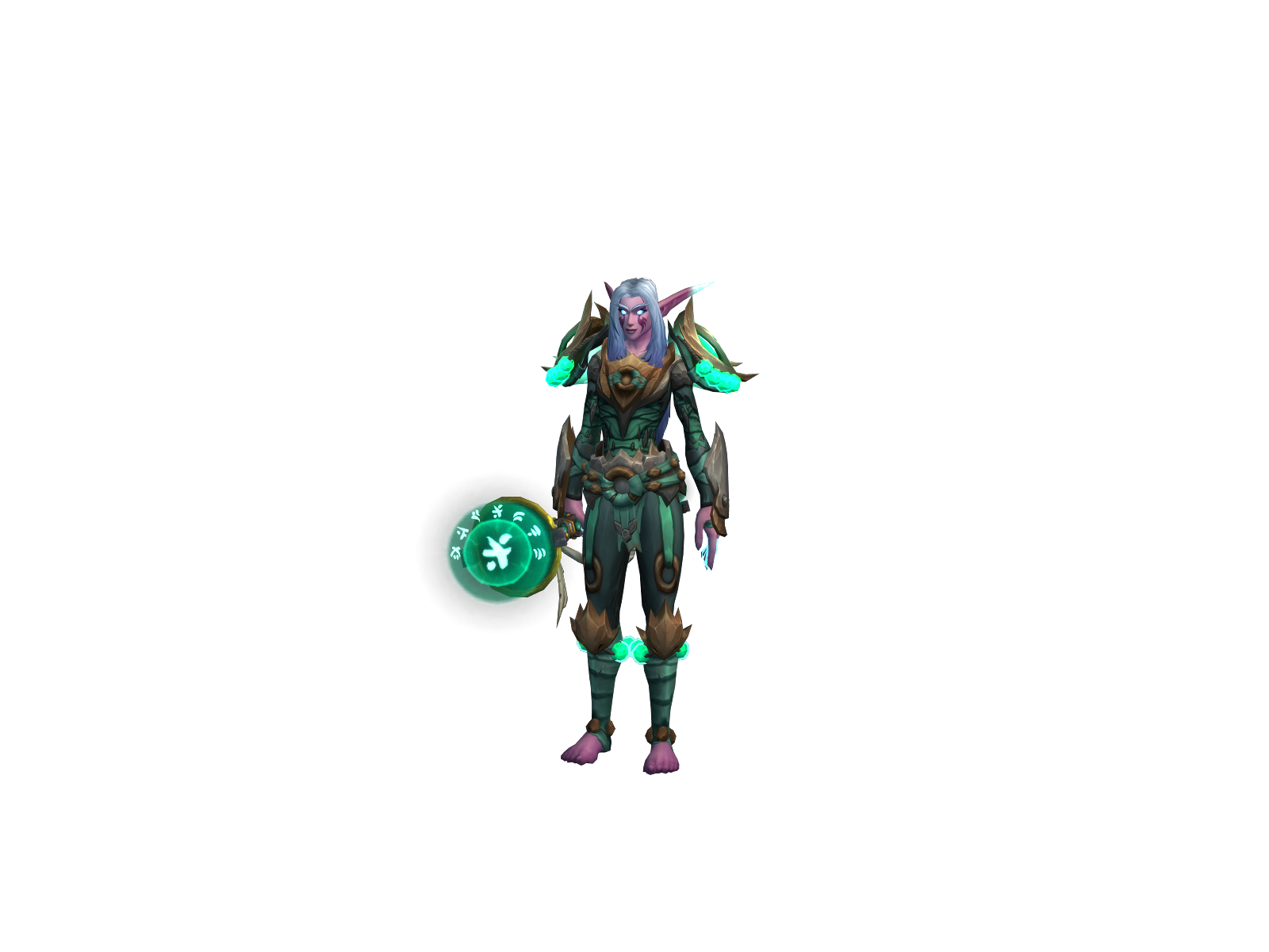Zealotnatsu 3D character render
