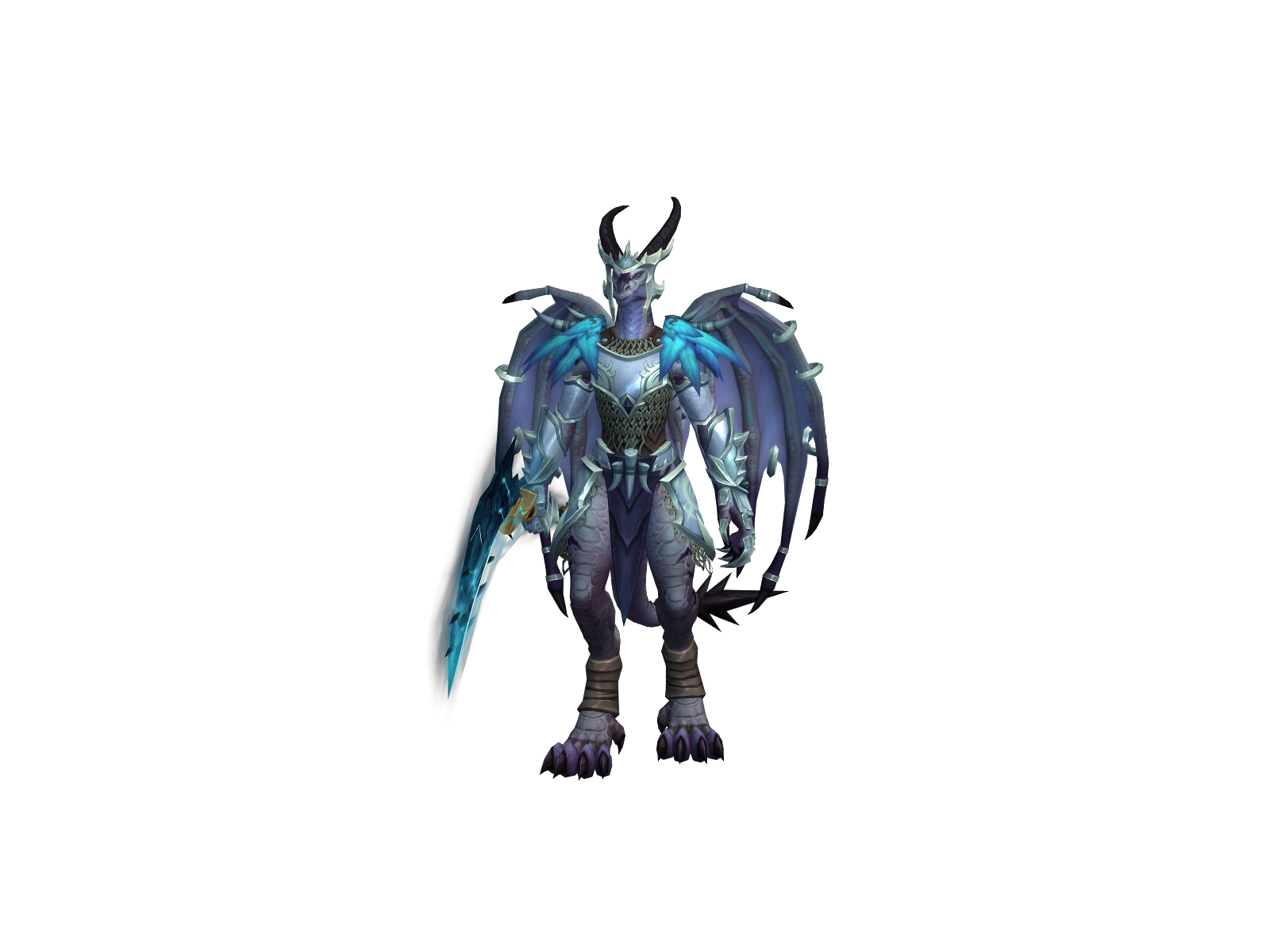 Trayloth 3D character render