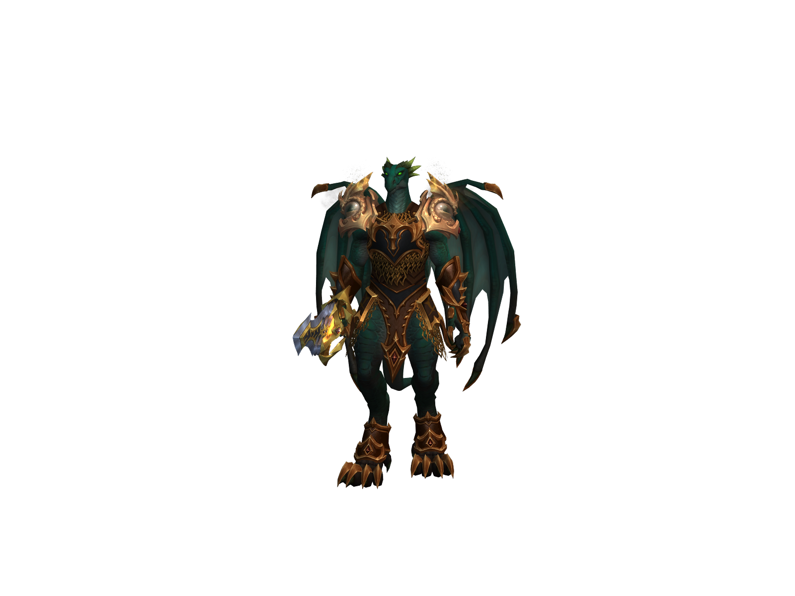 Skydweller 3D character render