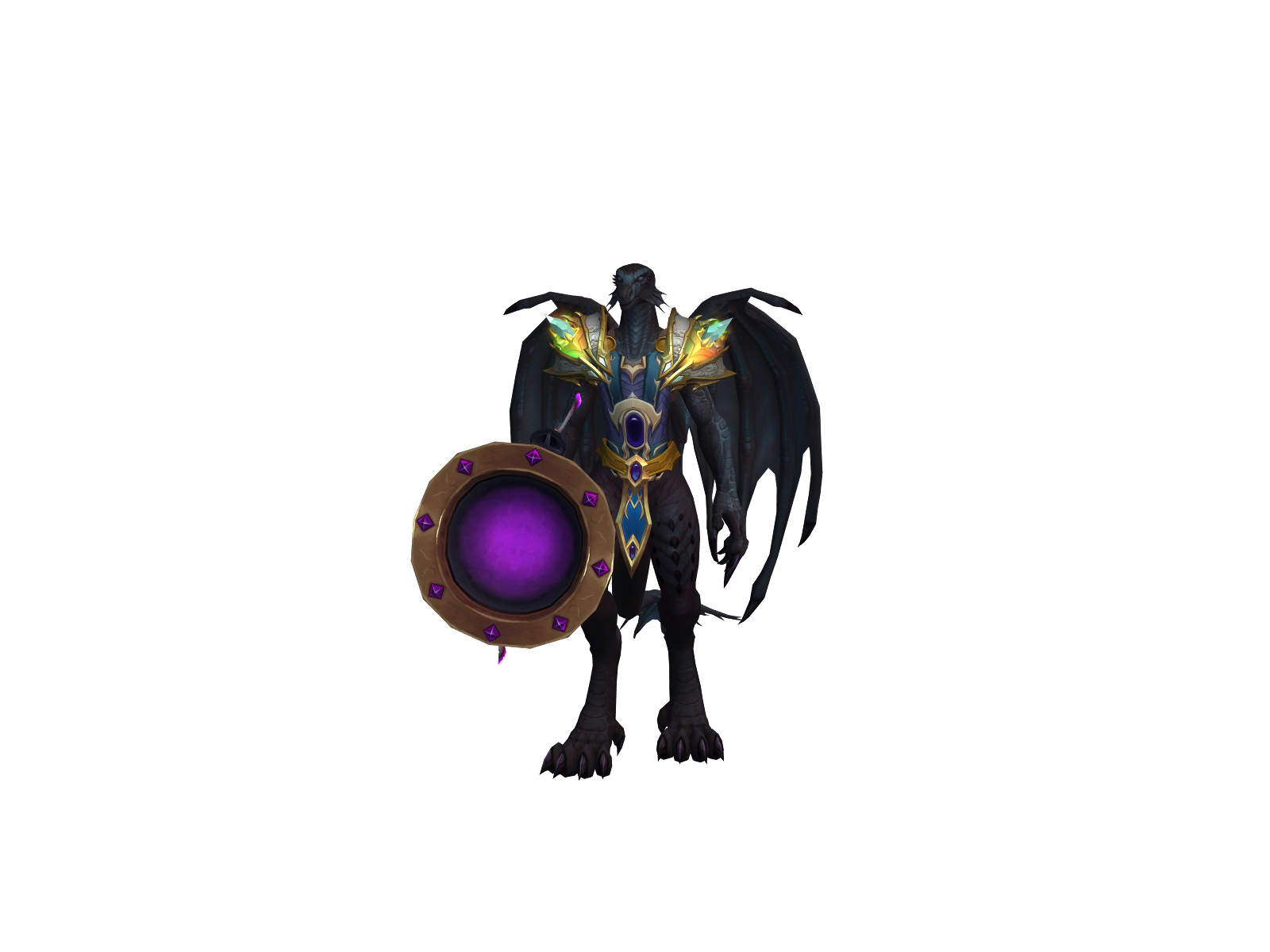 Rawrdragôn 3D character render