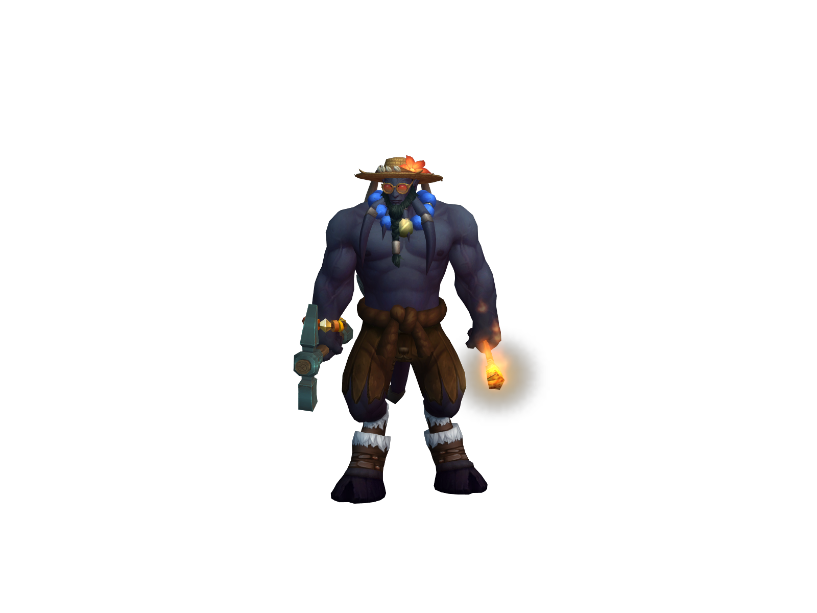 Fjor 3D character render