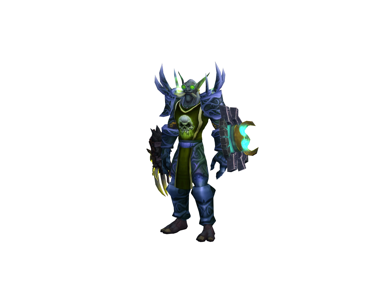 Thunderwear 3D character render