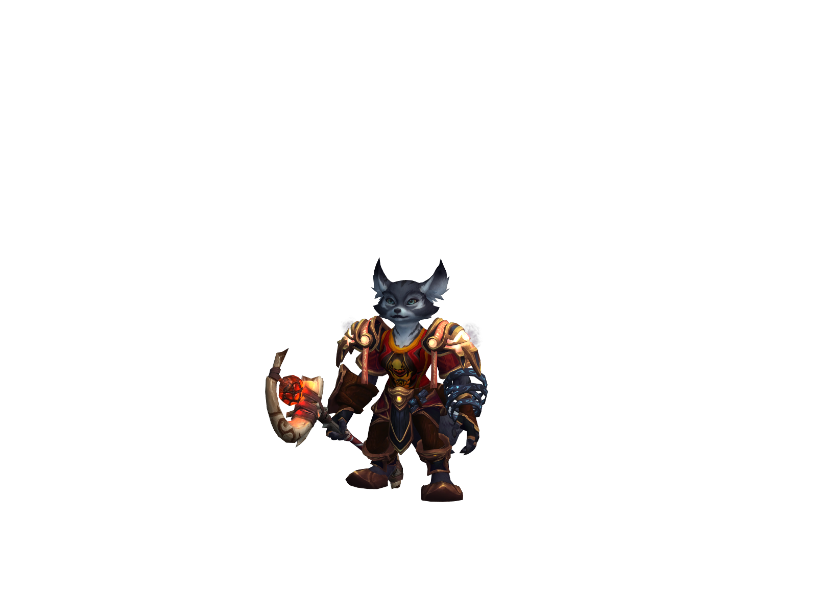 Marksalling 3D character render