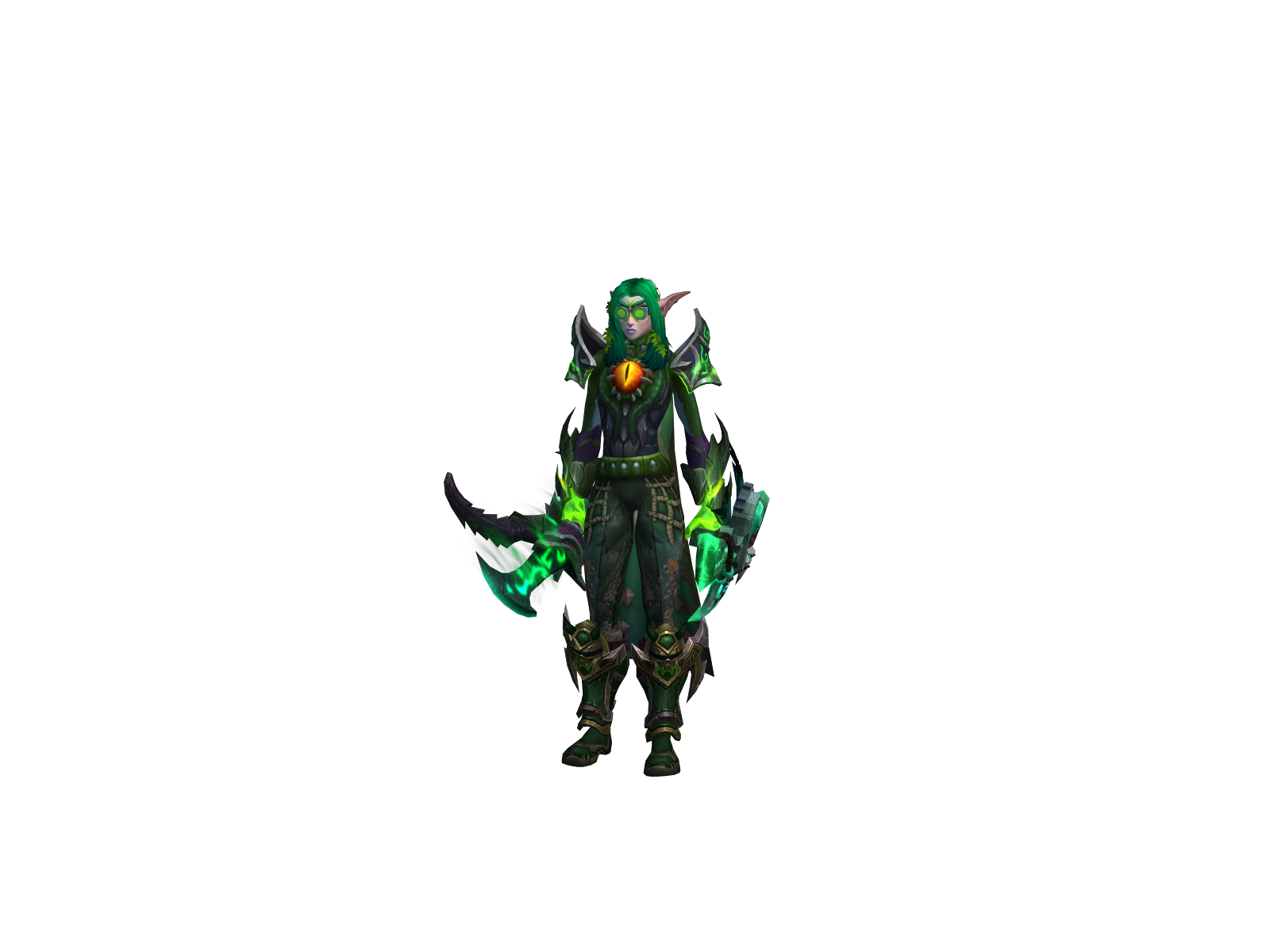 Felmandei 3D character render