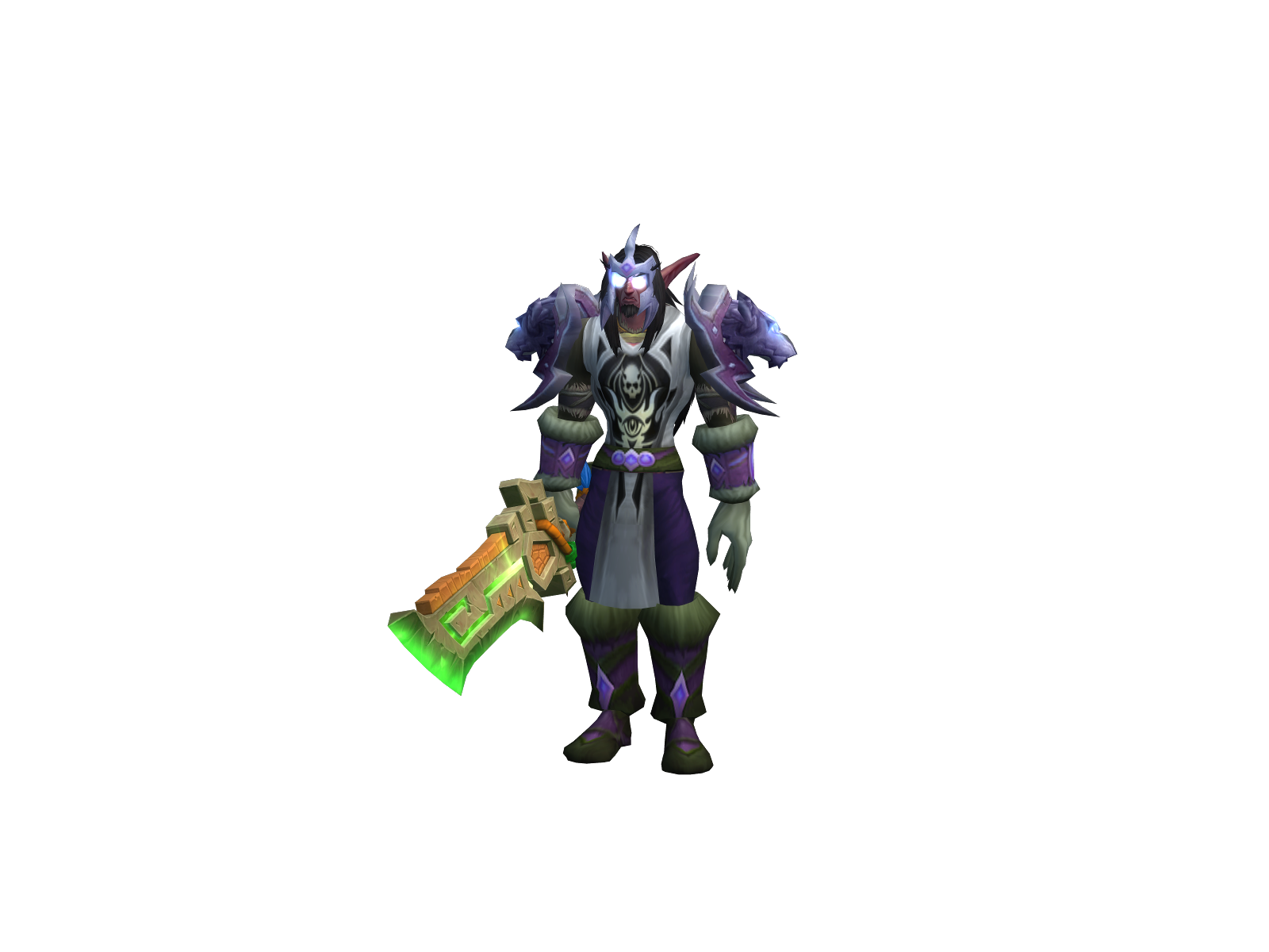 Adureth 3D character render