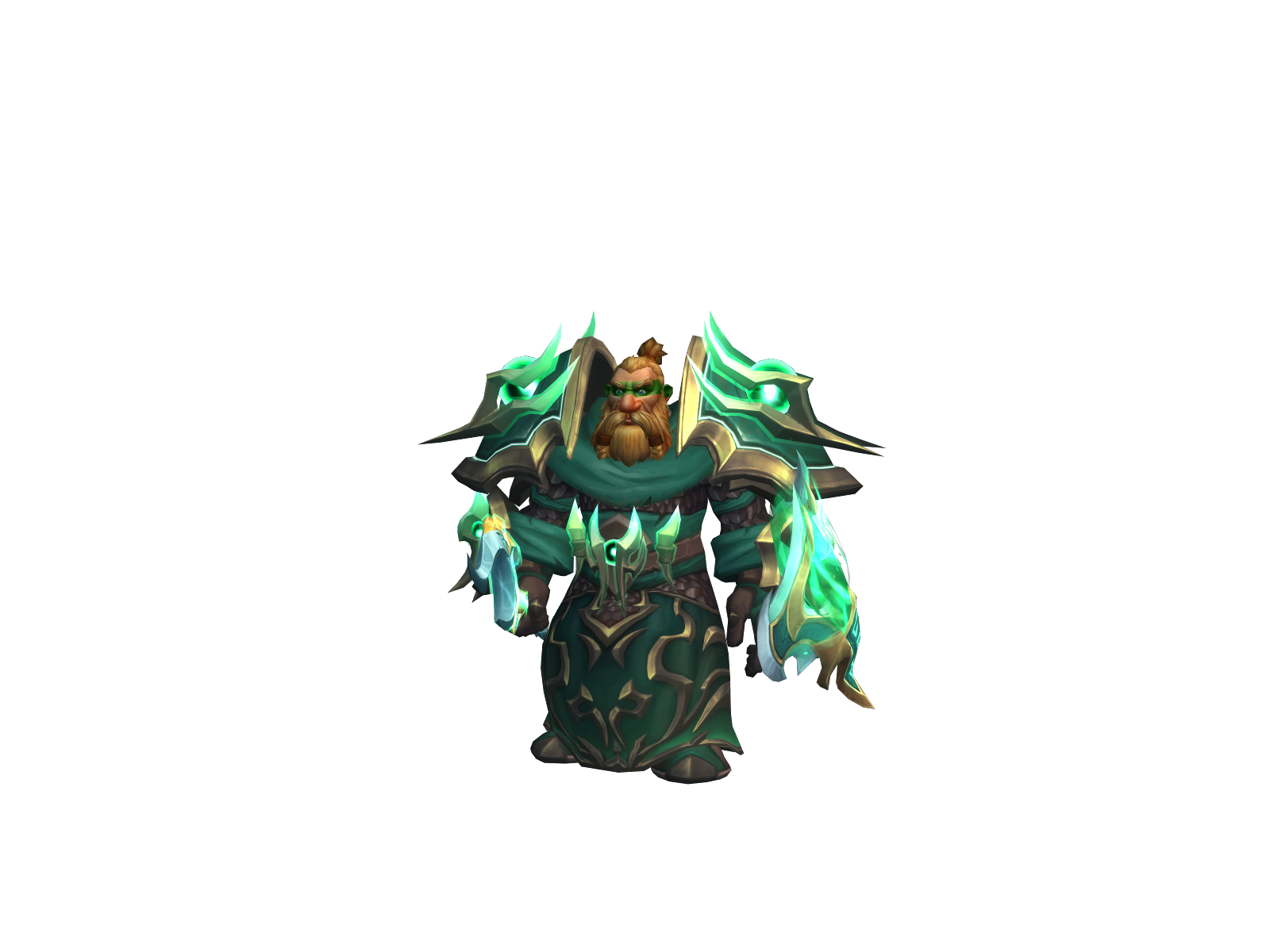 Cariveau 3D character render