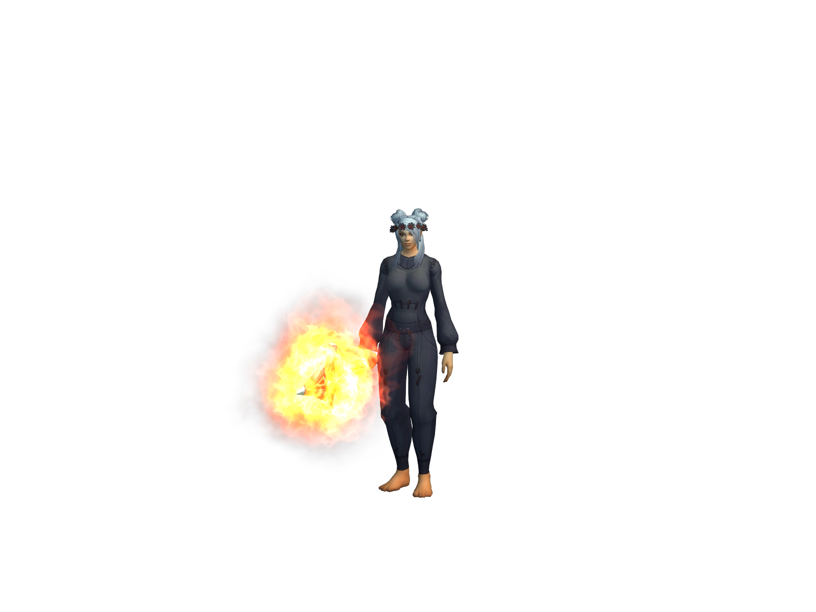 Shwampyx 3D character render