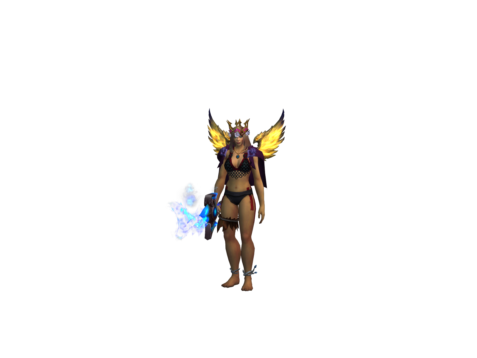 Pambøndi 3D character render