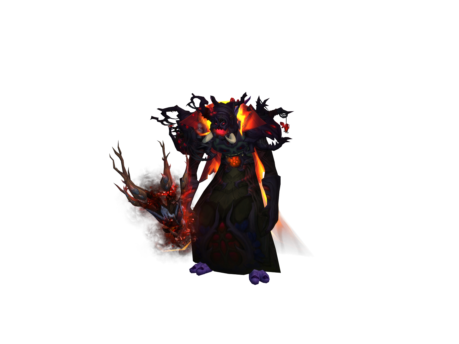 Mustackrakis 3D character render