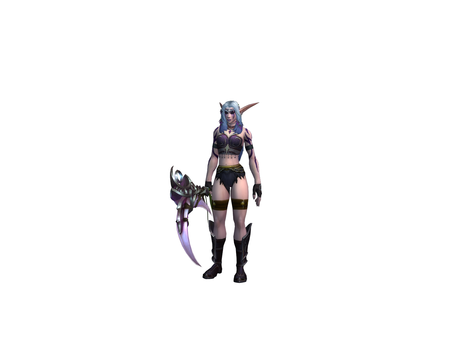 Moonfÿre 3D character render