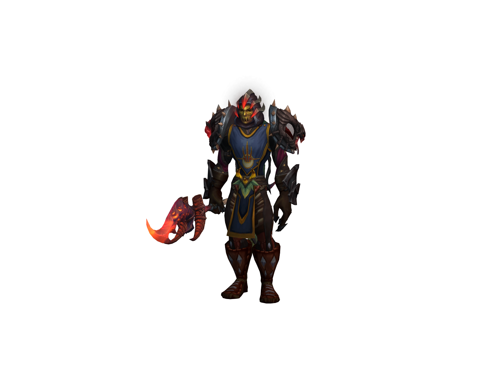 Shadowscold 3D character render
