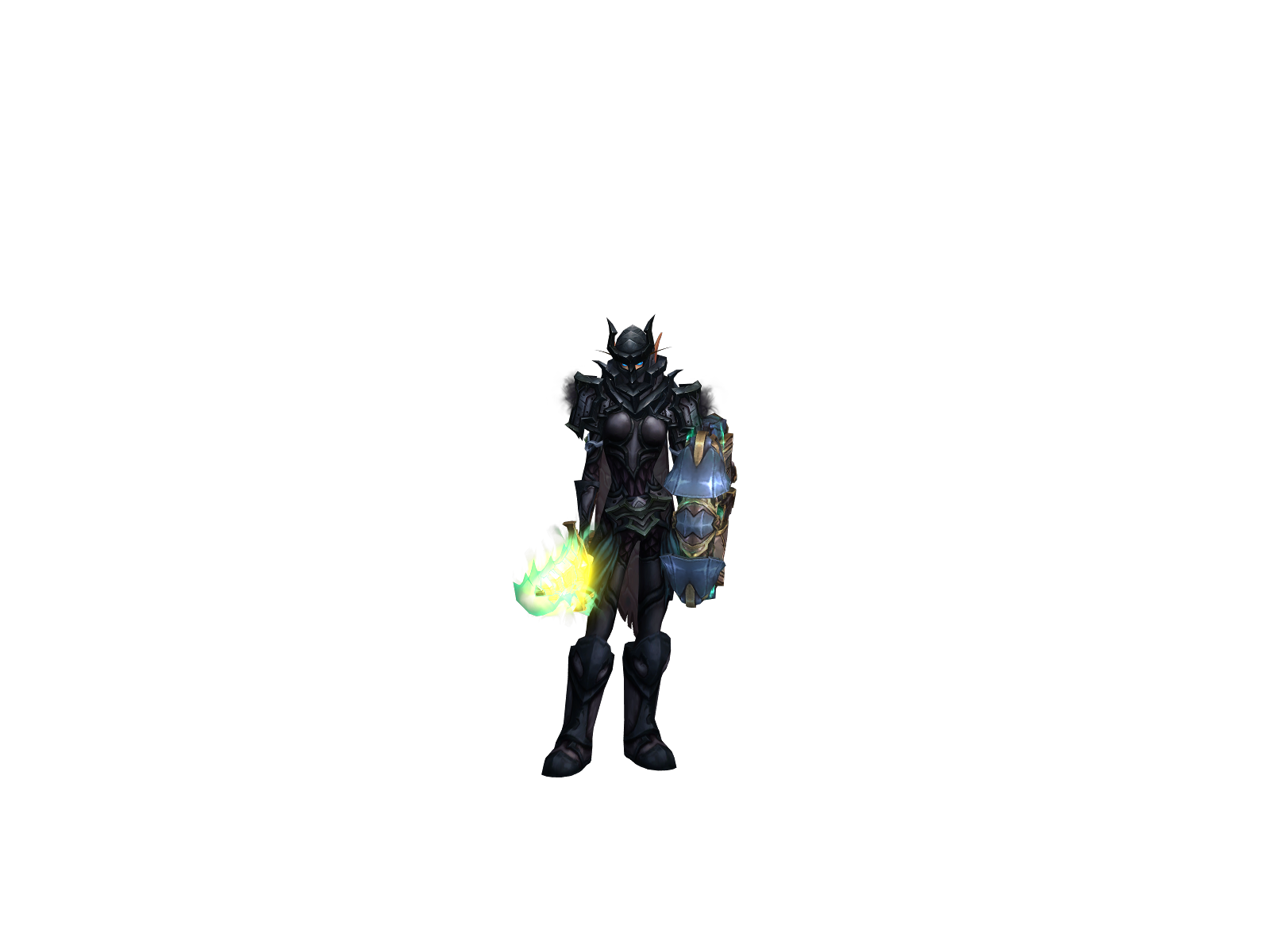 Yurr 3D character render