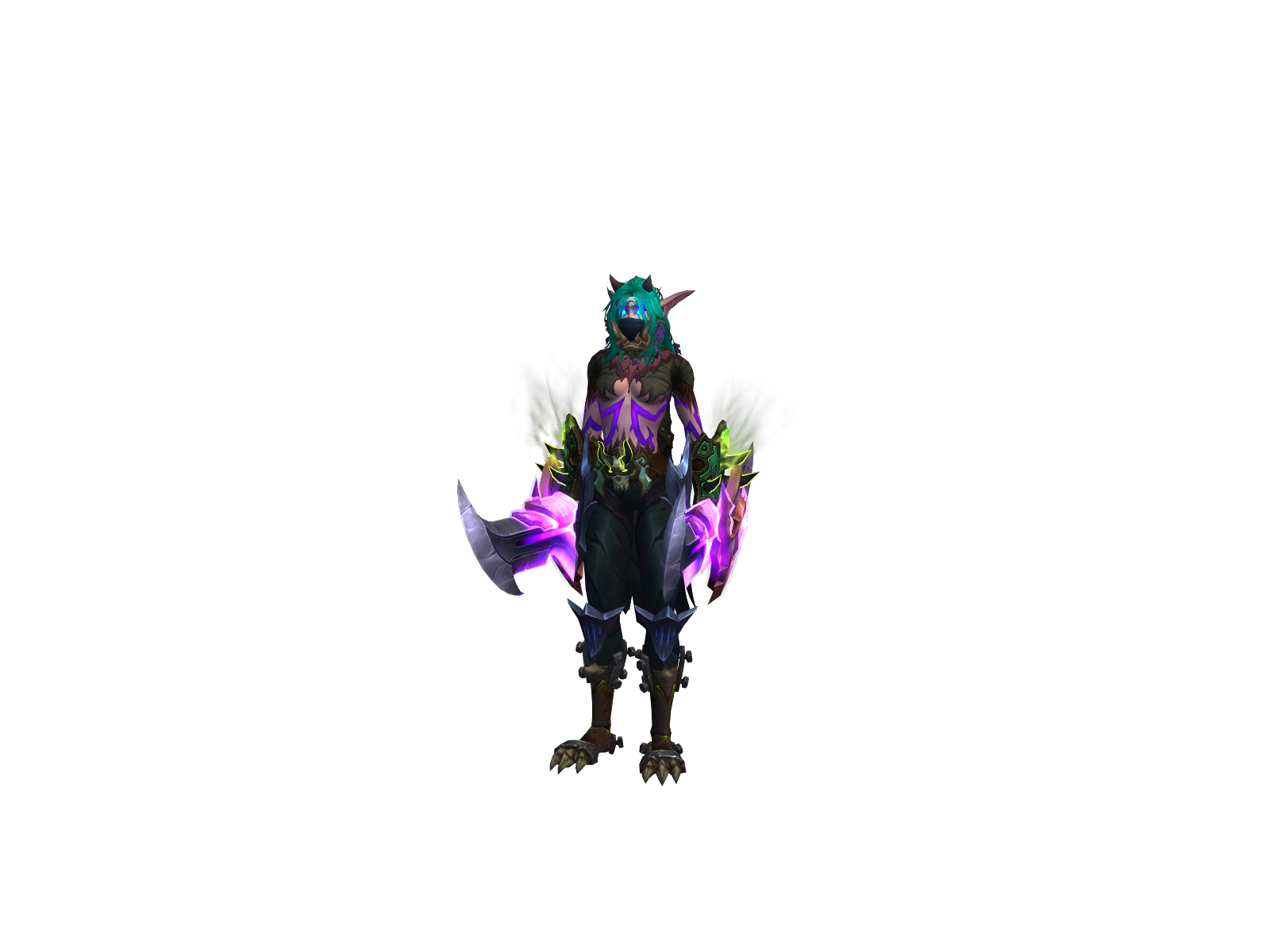 Soulrine 3D character render