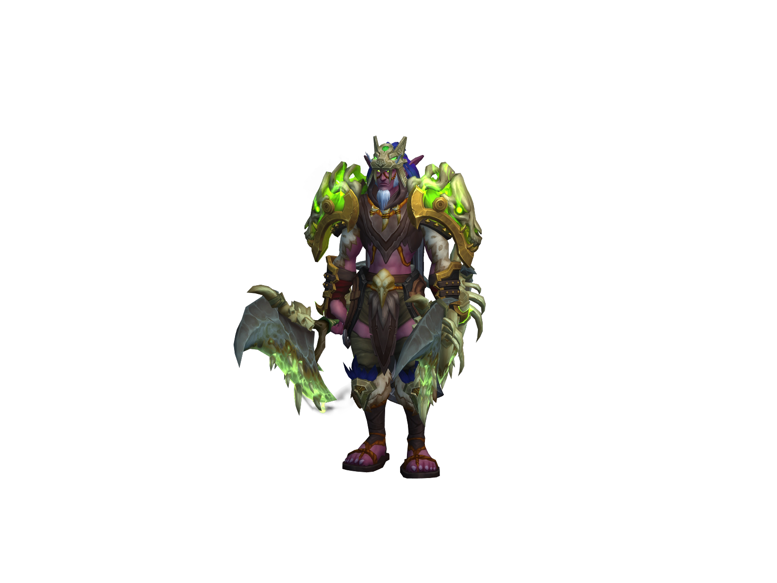 Dvictor 3D character render
