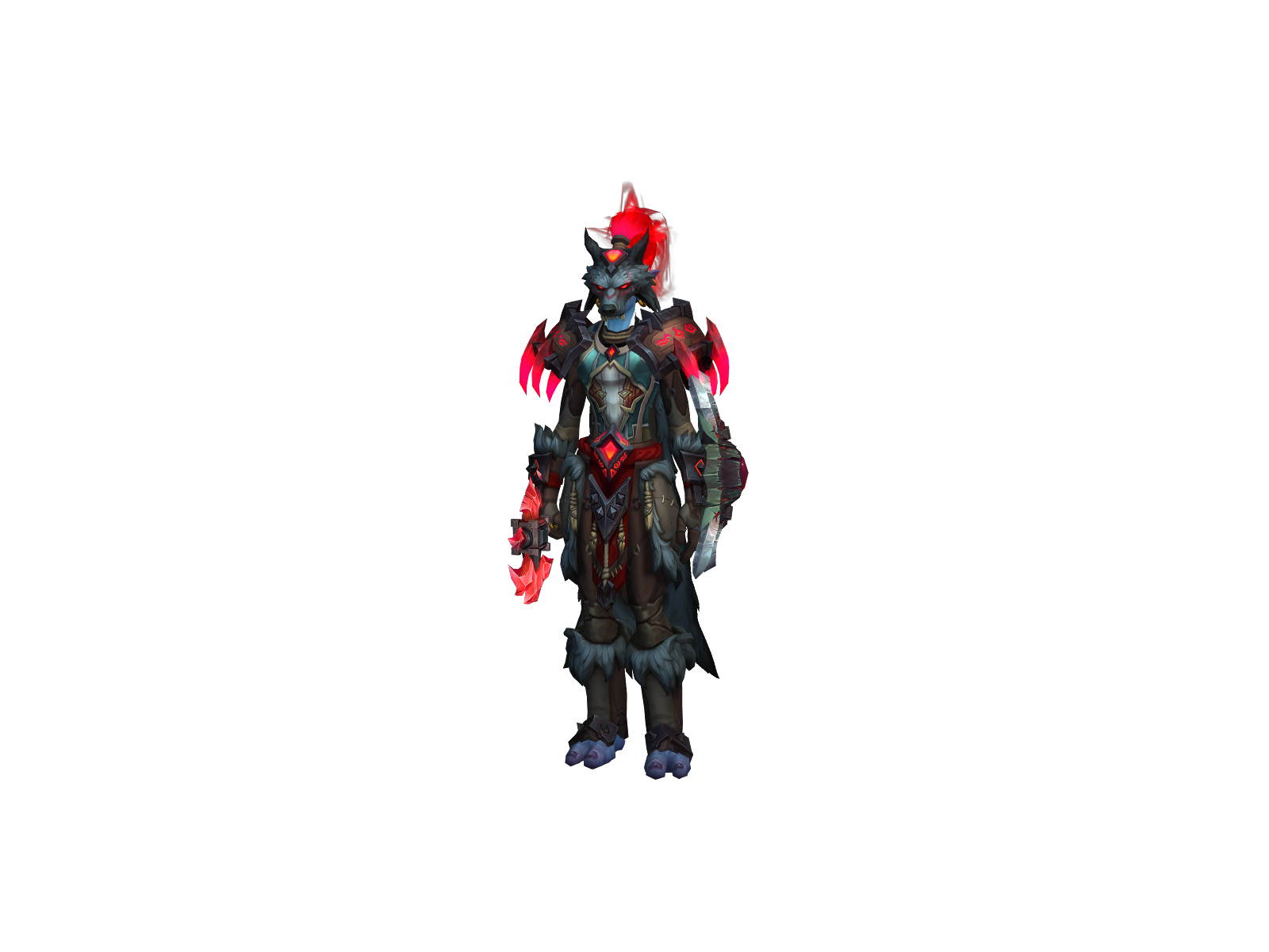 Toptgirl 3D character render