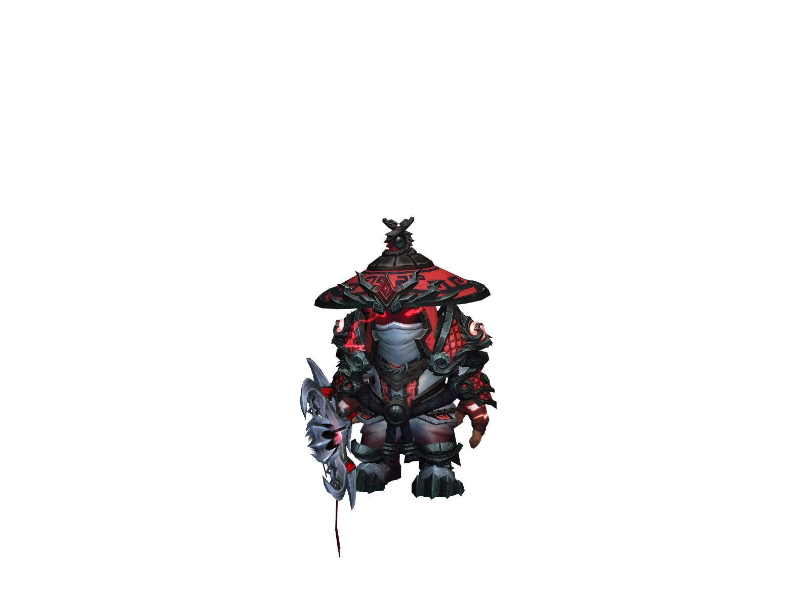 Mertickleton 3D character render