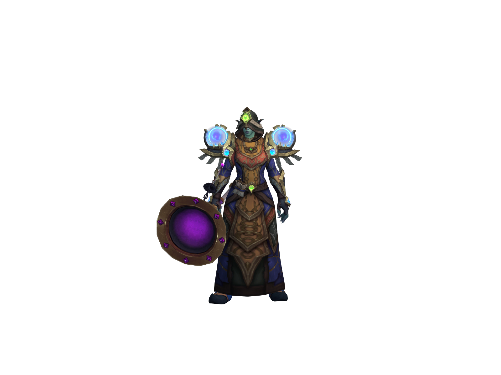 Frohzën 3D character render