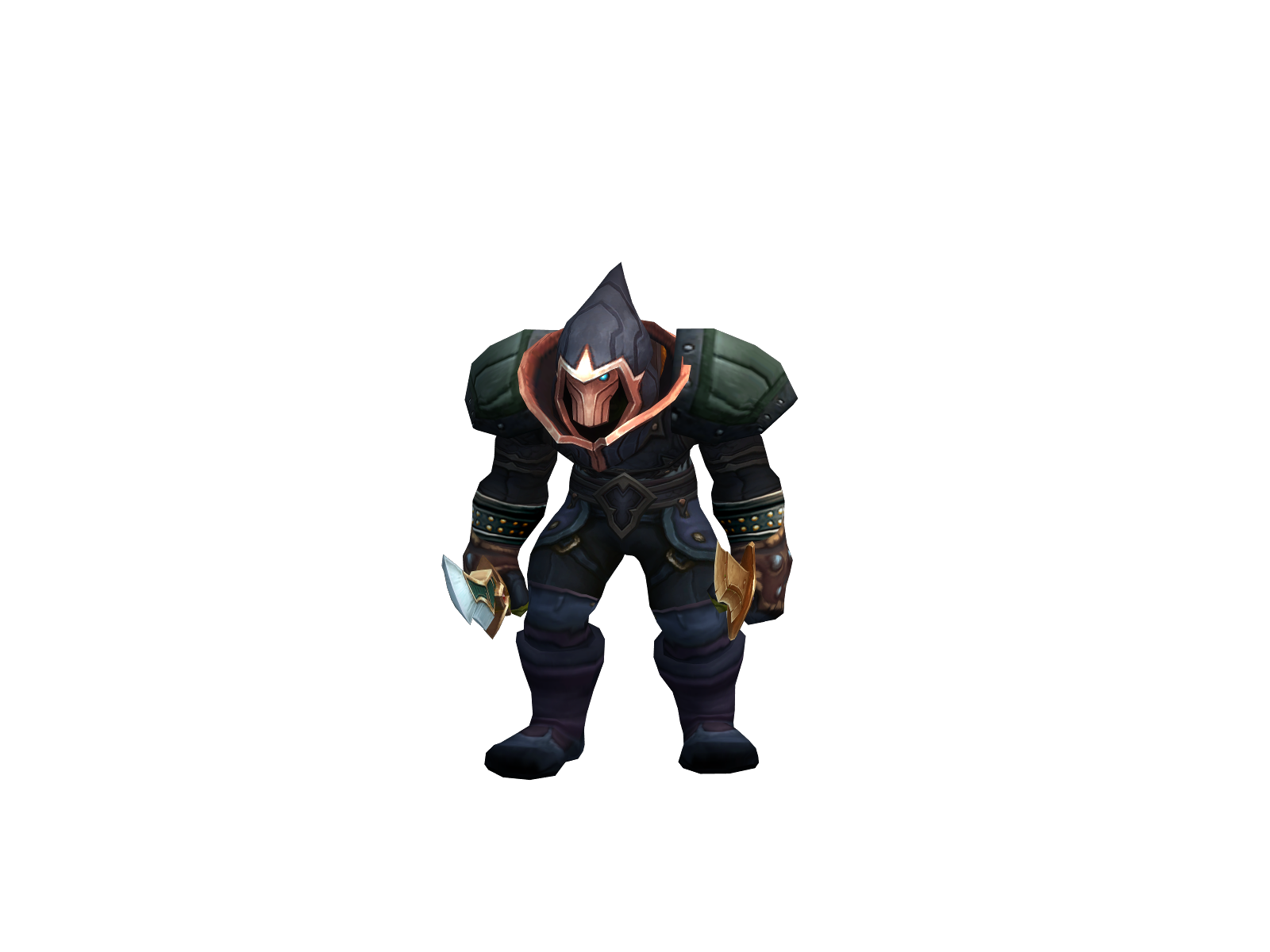 Shadowsteppa 3D character render