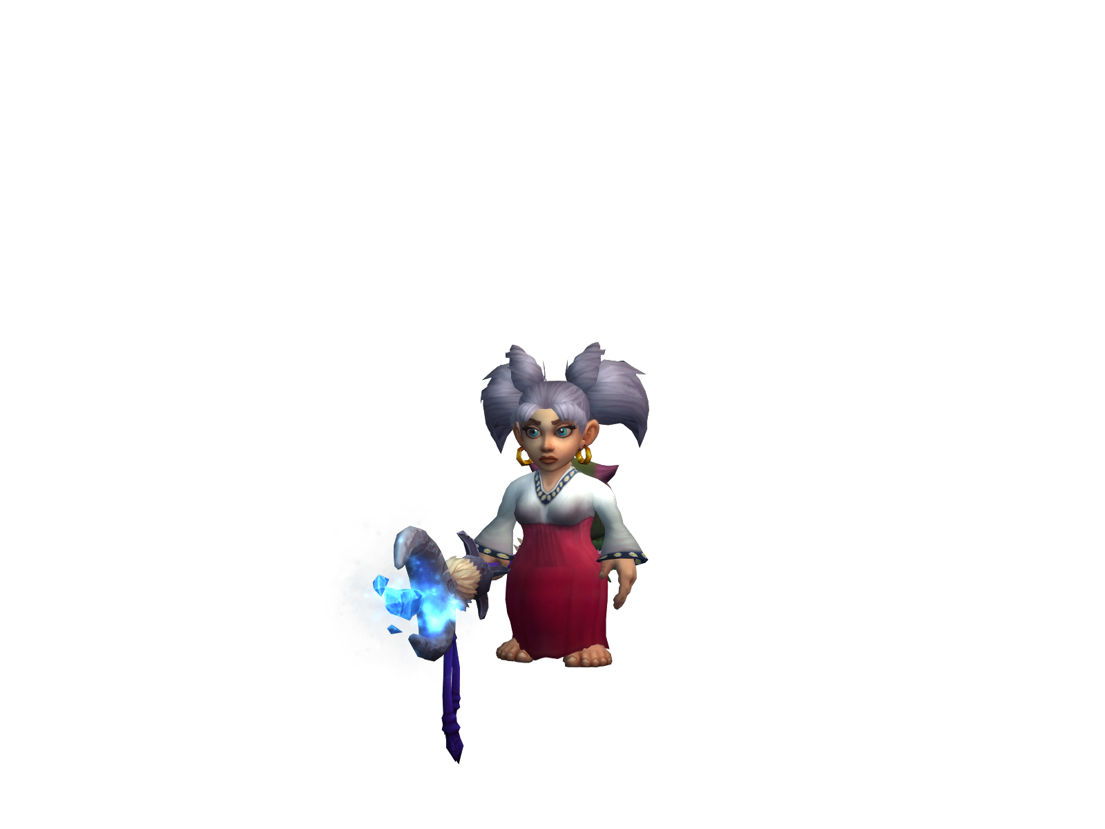 Demigodd 3D character render