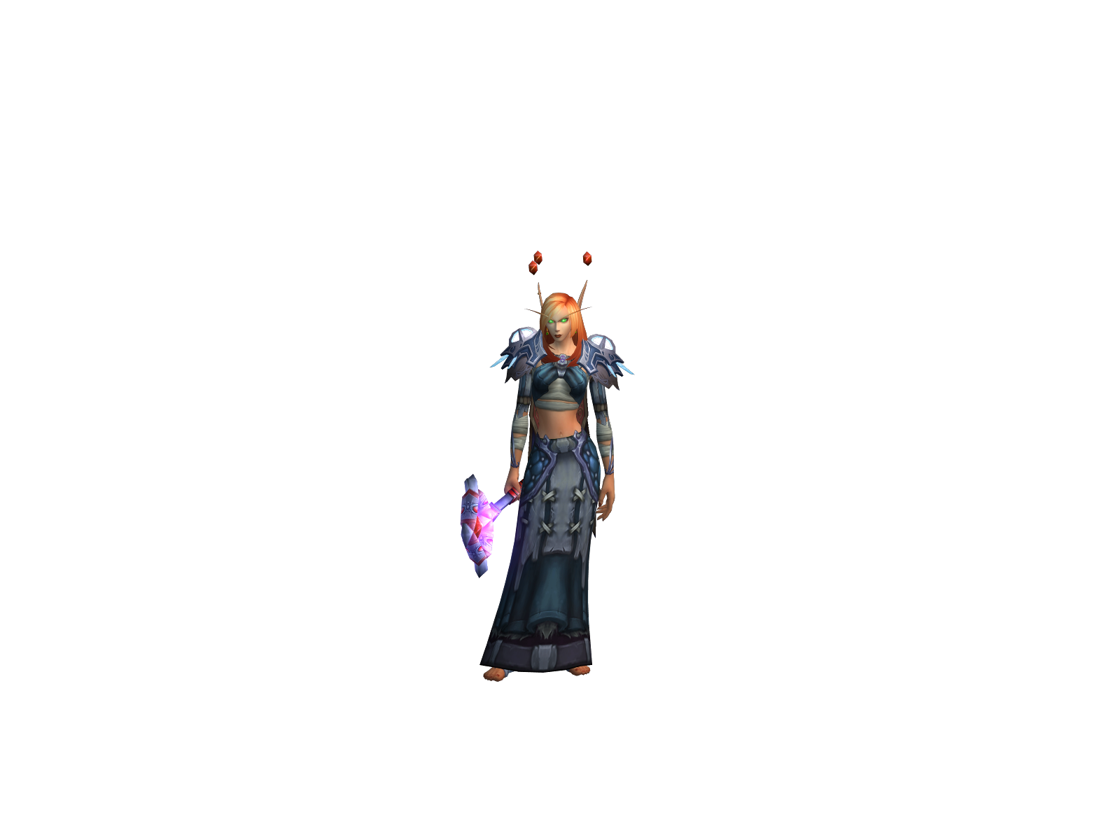 Aelisalyn 3D character render