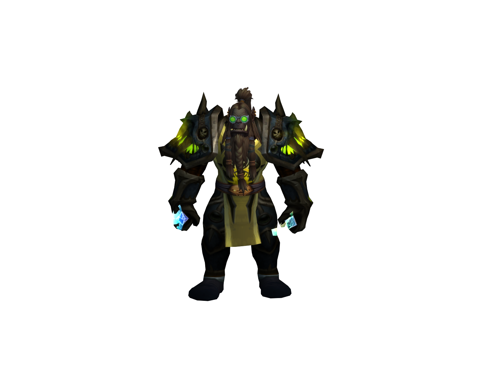 Wørxd 3D character render