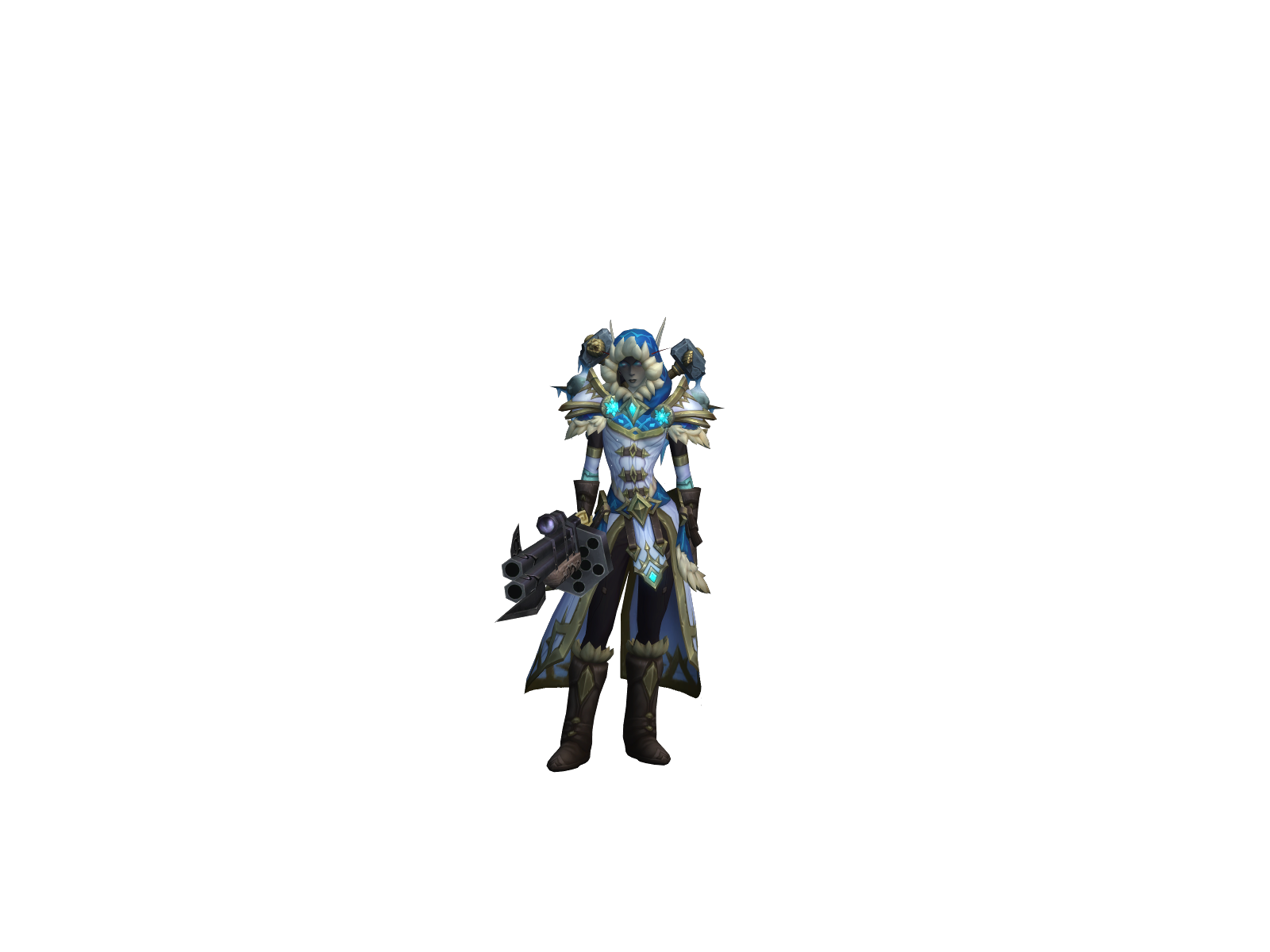 Stevenaite 3D character render