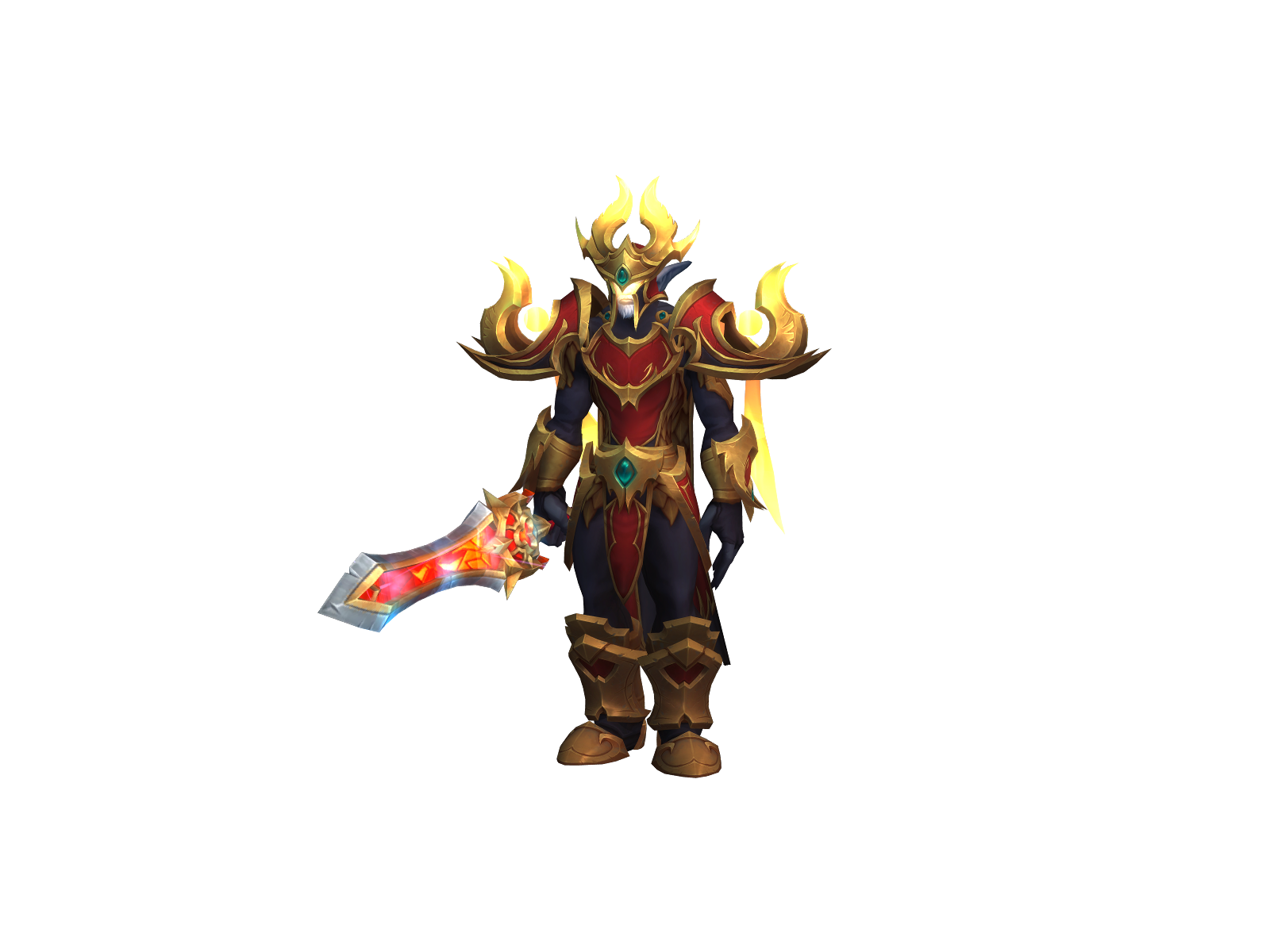 Maliceborn 3D character render