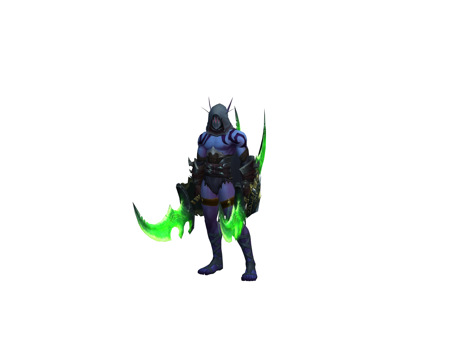 Gamrion 3D character render
