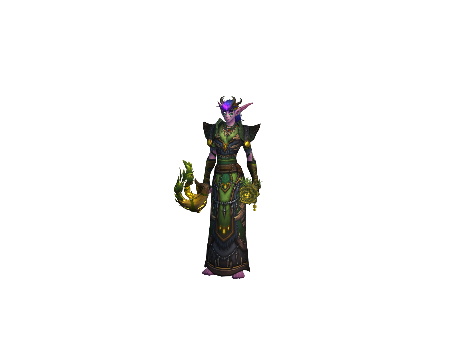 Qeana 3D character render