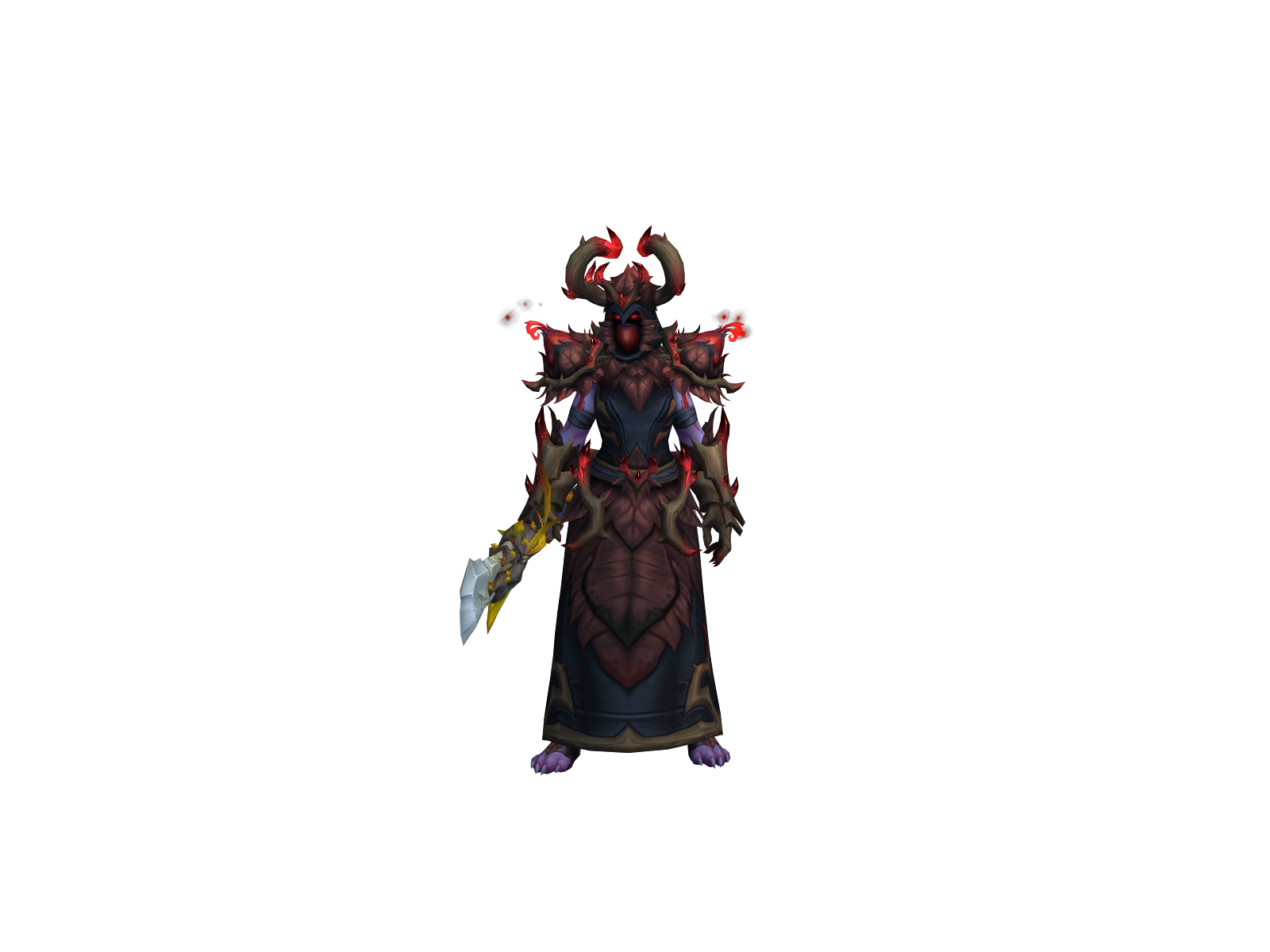 Bearlyhaerd 3D character render