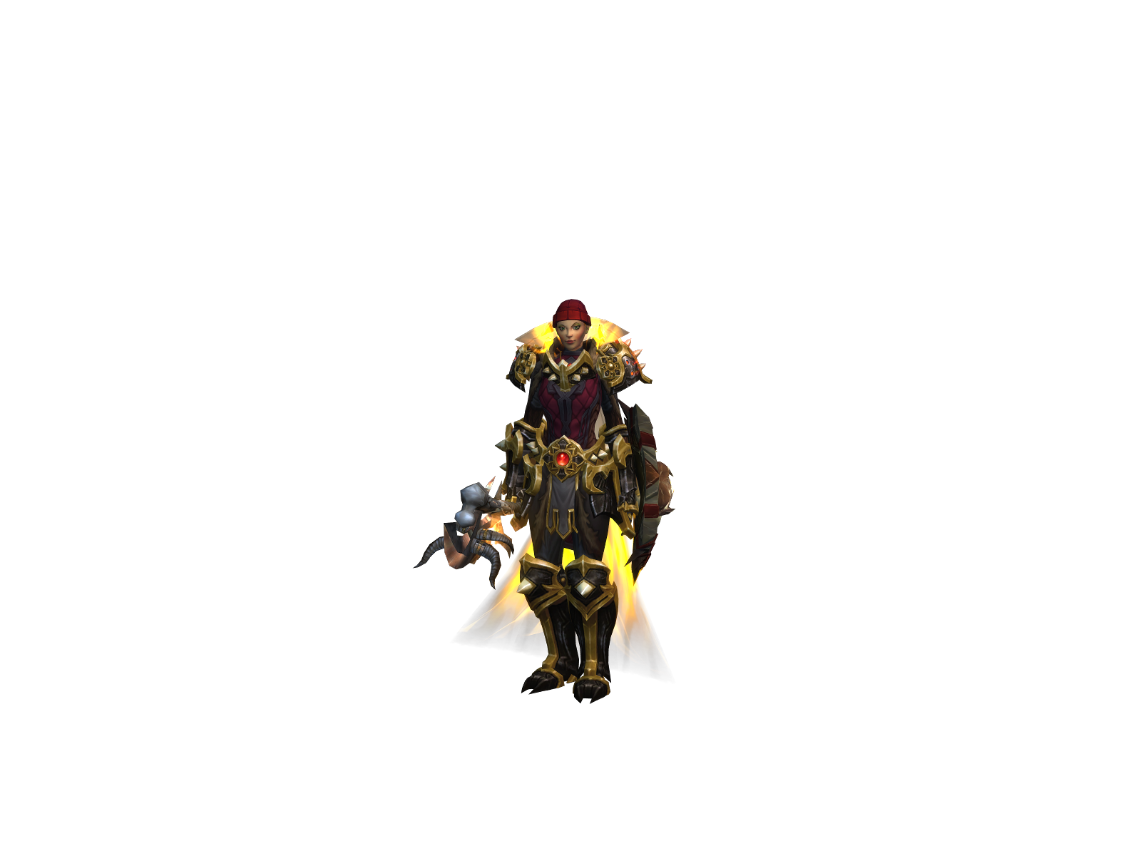 Dufeeds 3D character render