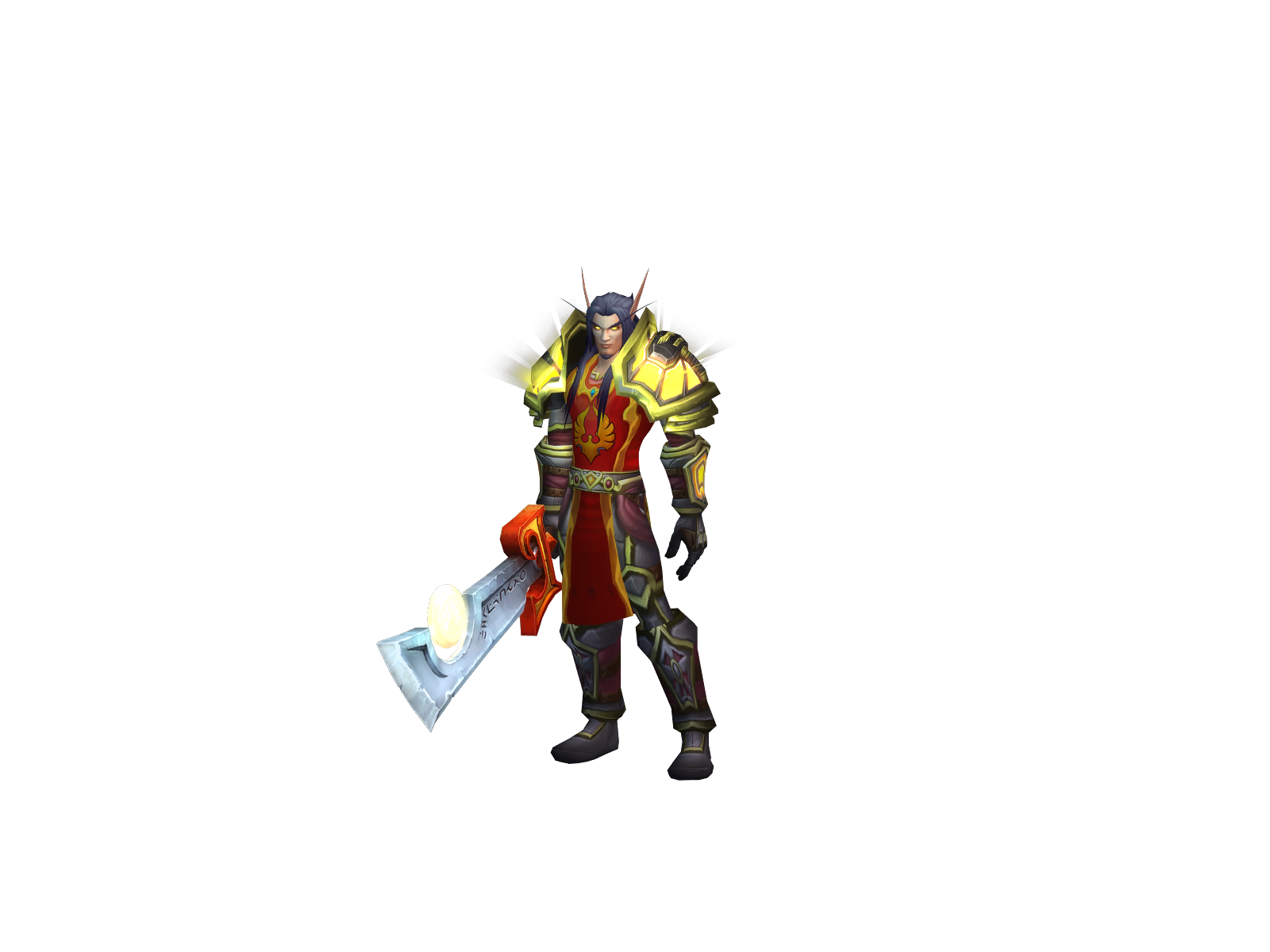 Theotus 3D character render