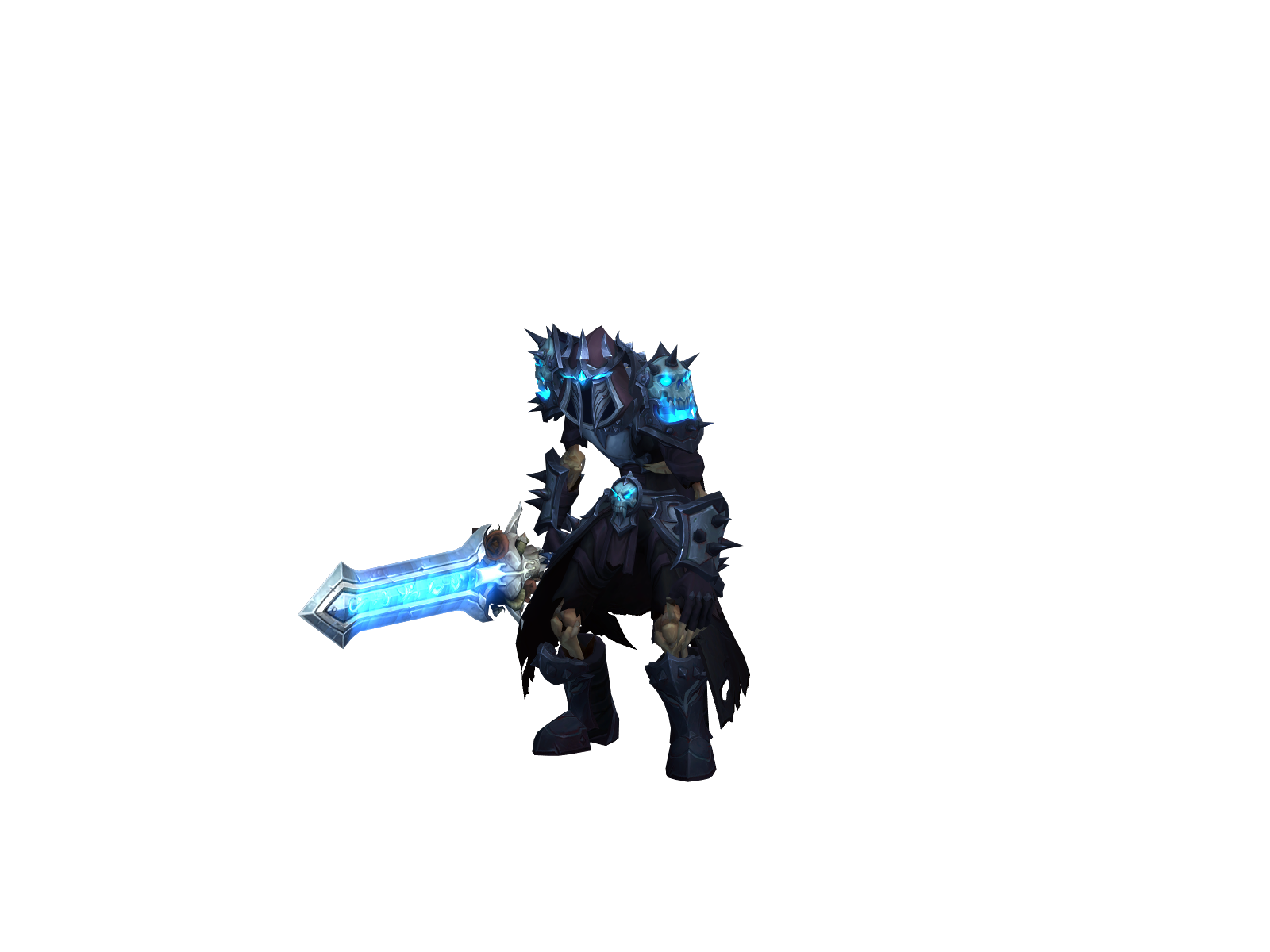 Khaldead 3D character render