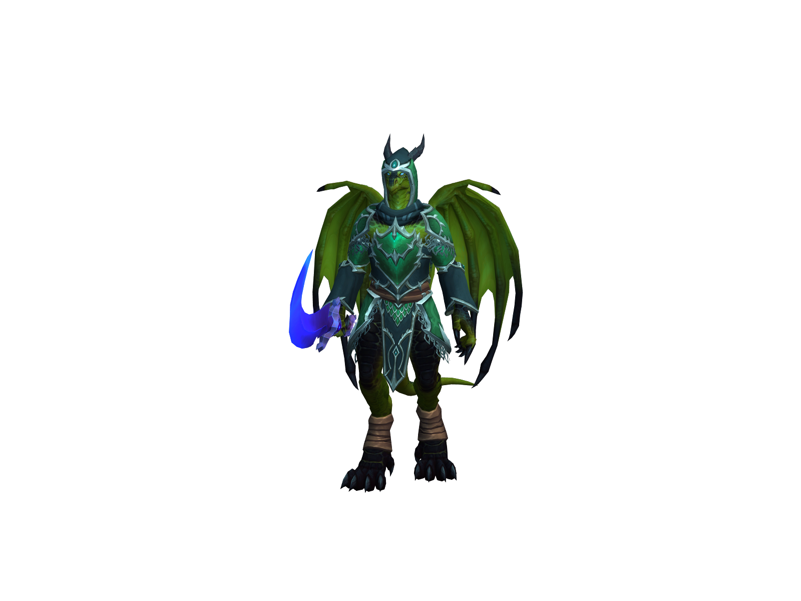 Galaxias 3D character render