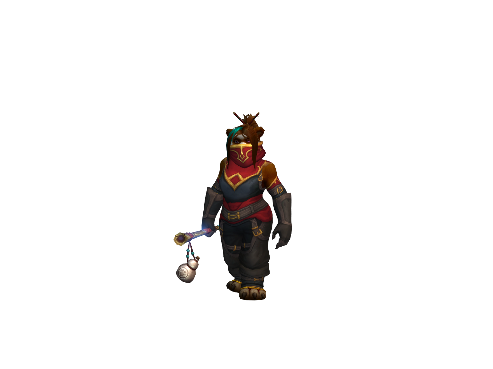 Yosinki 3D character render
