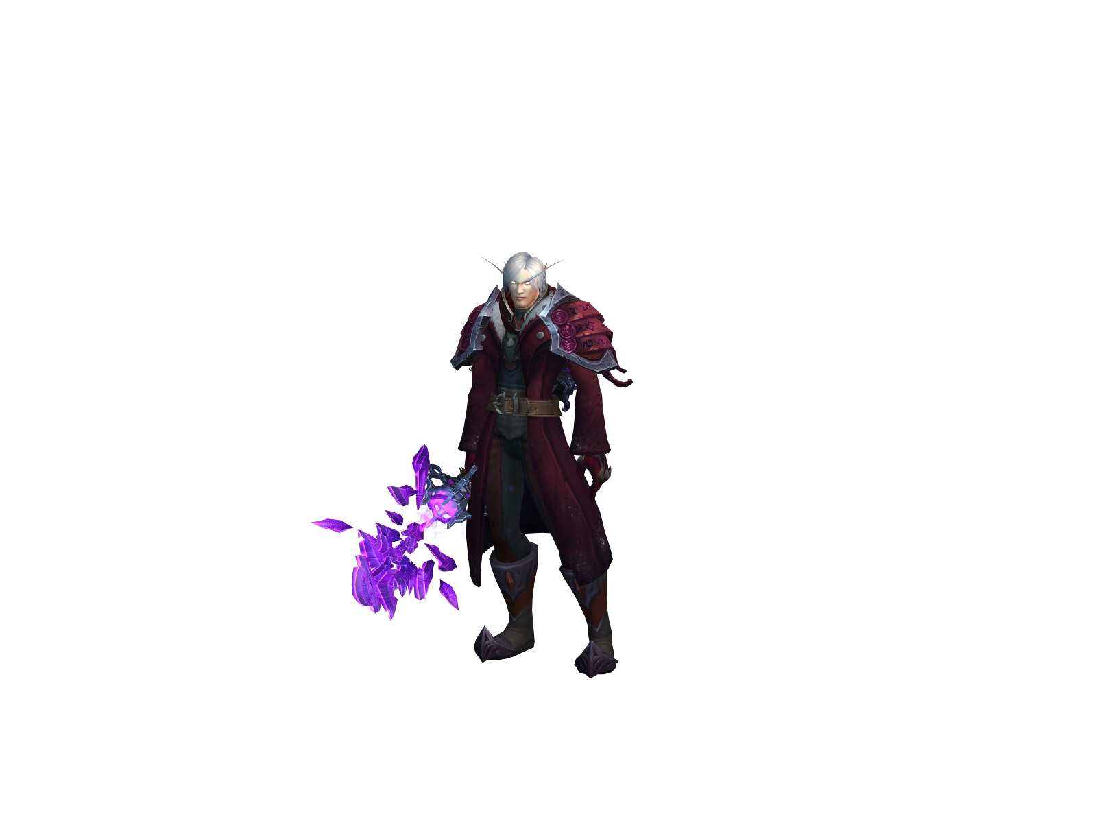 Preludin 3D character render