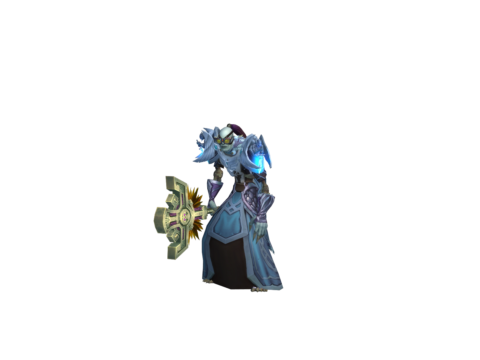 Rottedjezus 3D character render