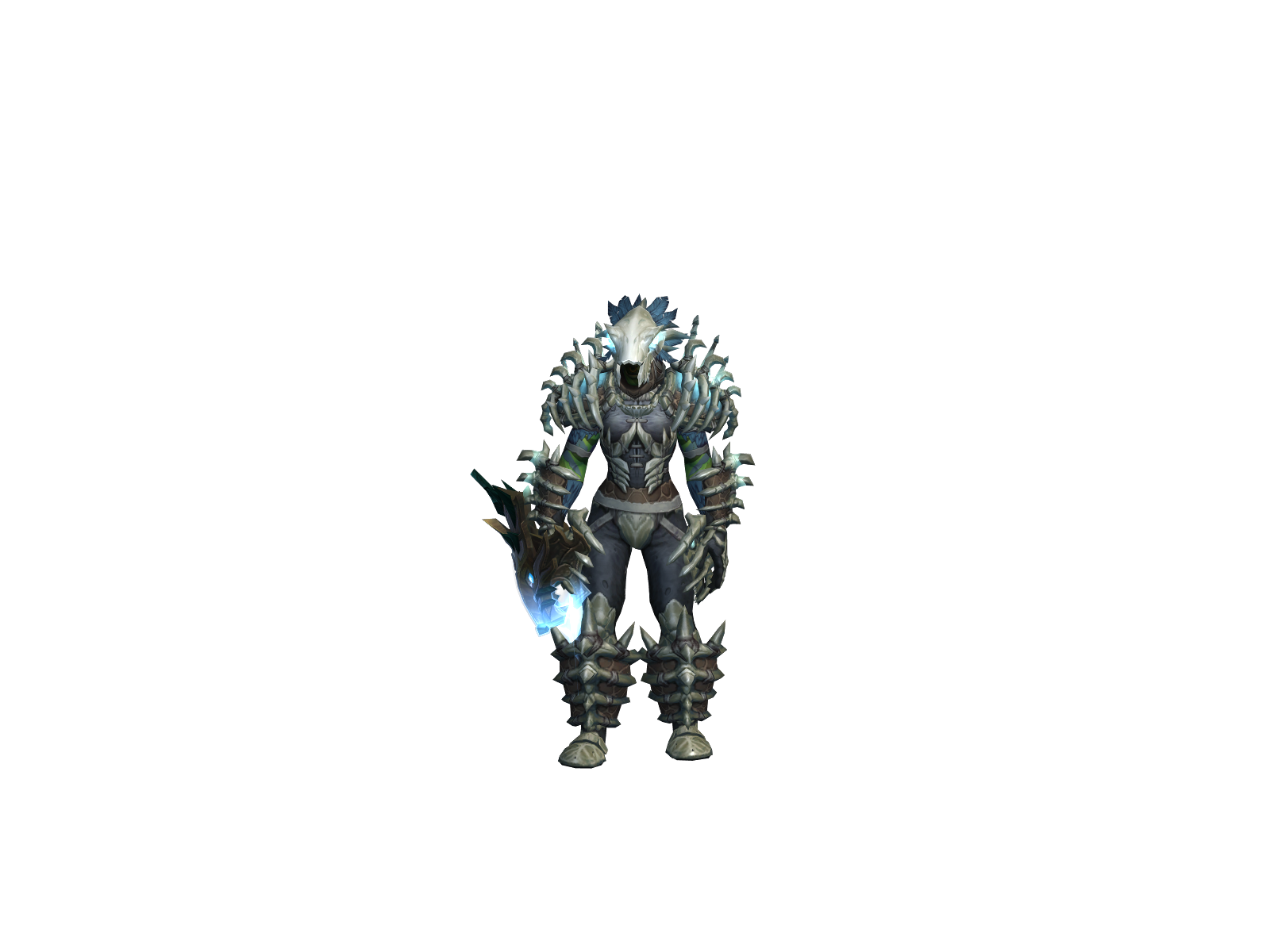 Dq 3D character render
