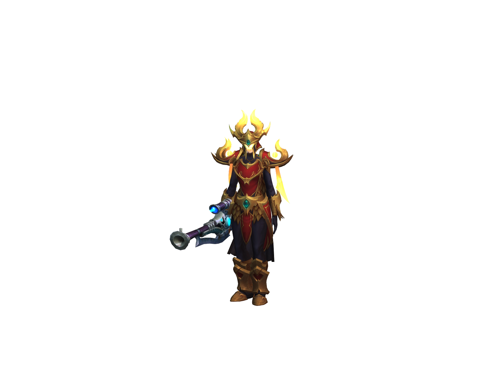 Arrowflyhigh 3D character render