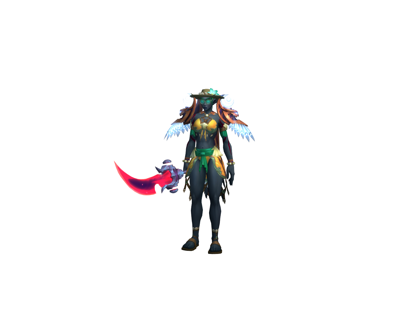 Xenøh 3D character render