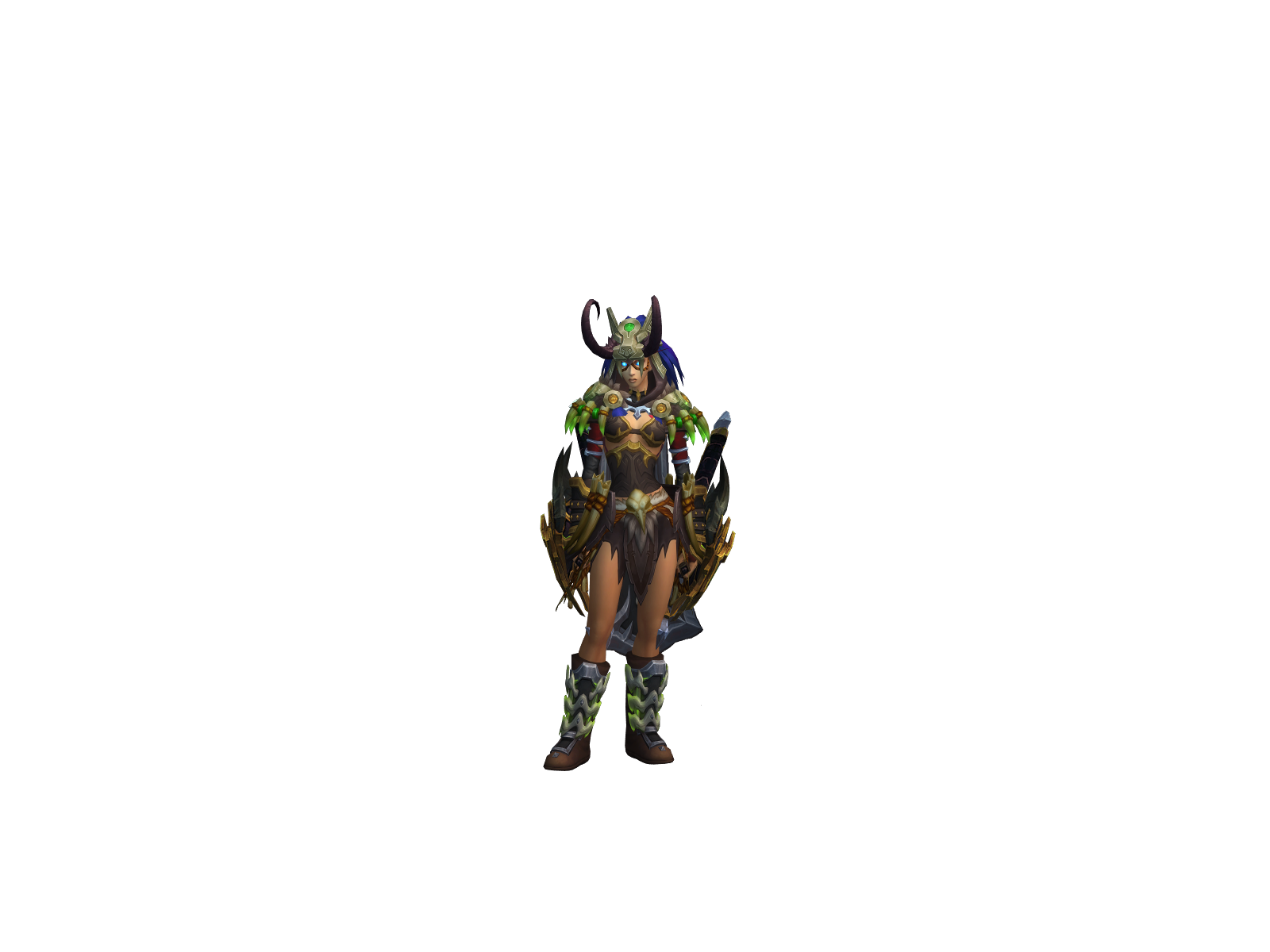 Selindrea 3D character render
