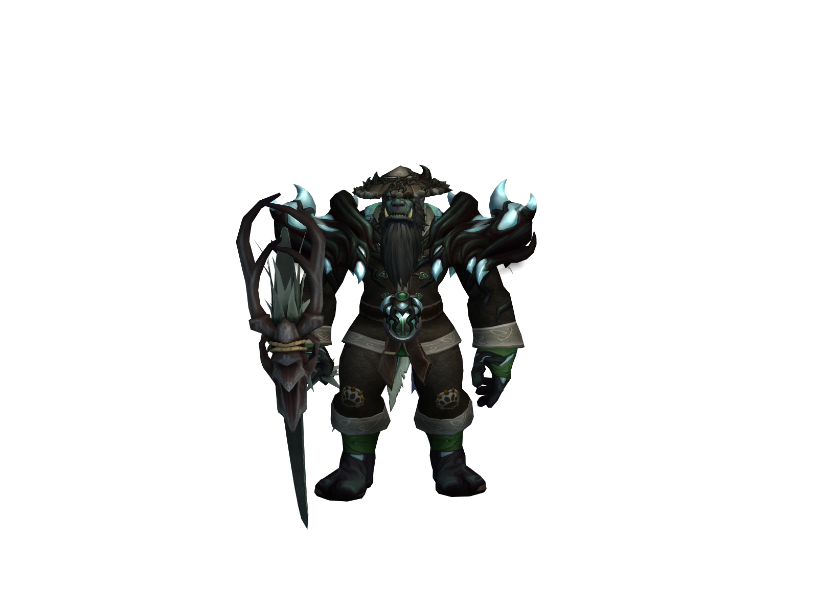 Samac 3D character render
