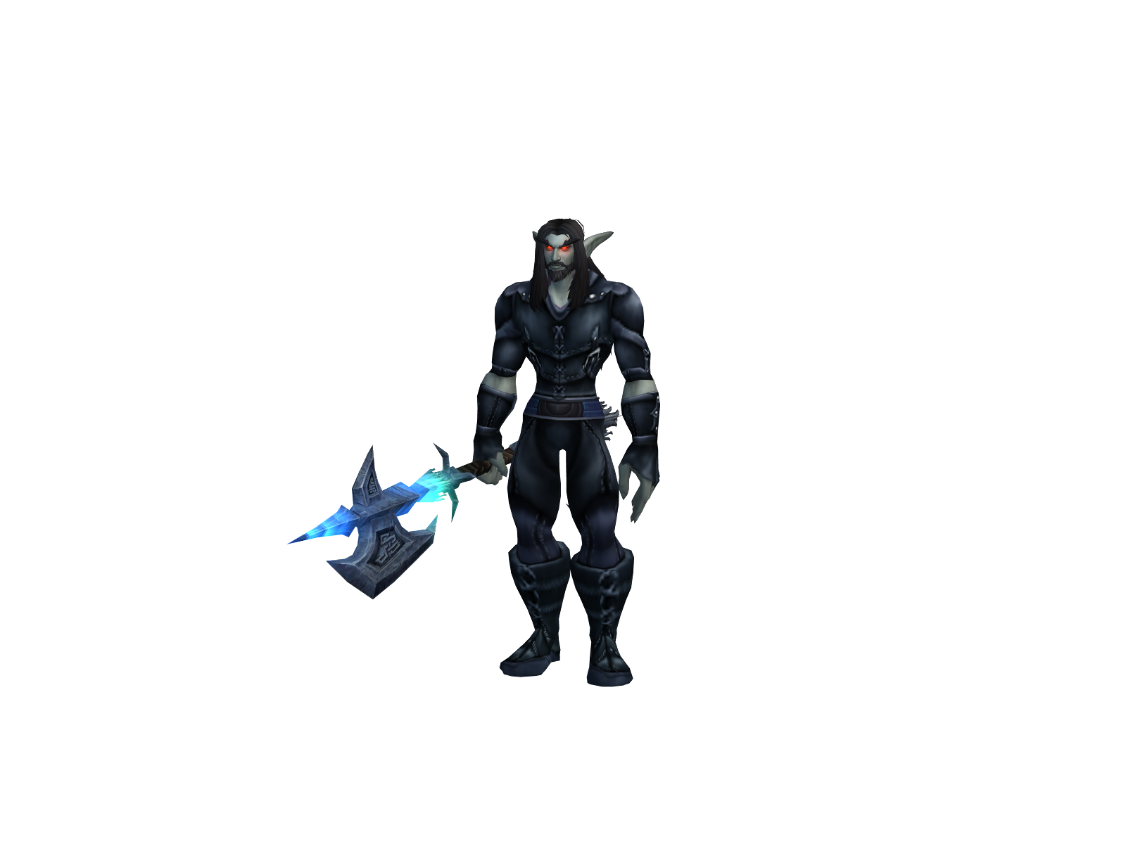 Laetherface 3D character render