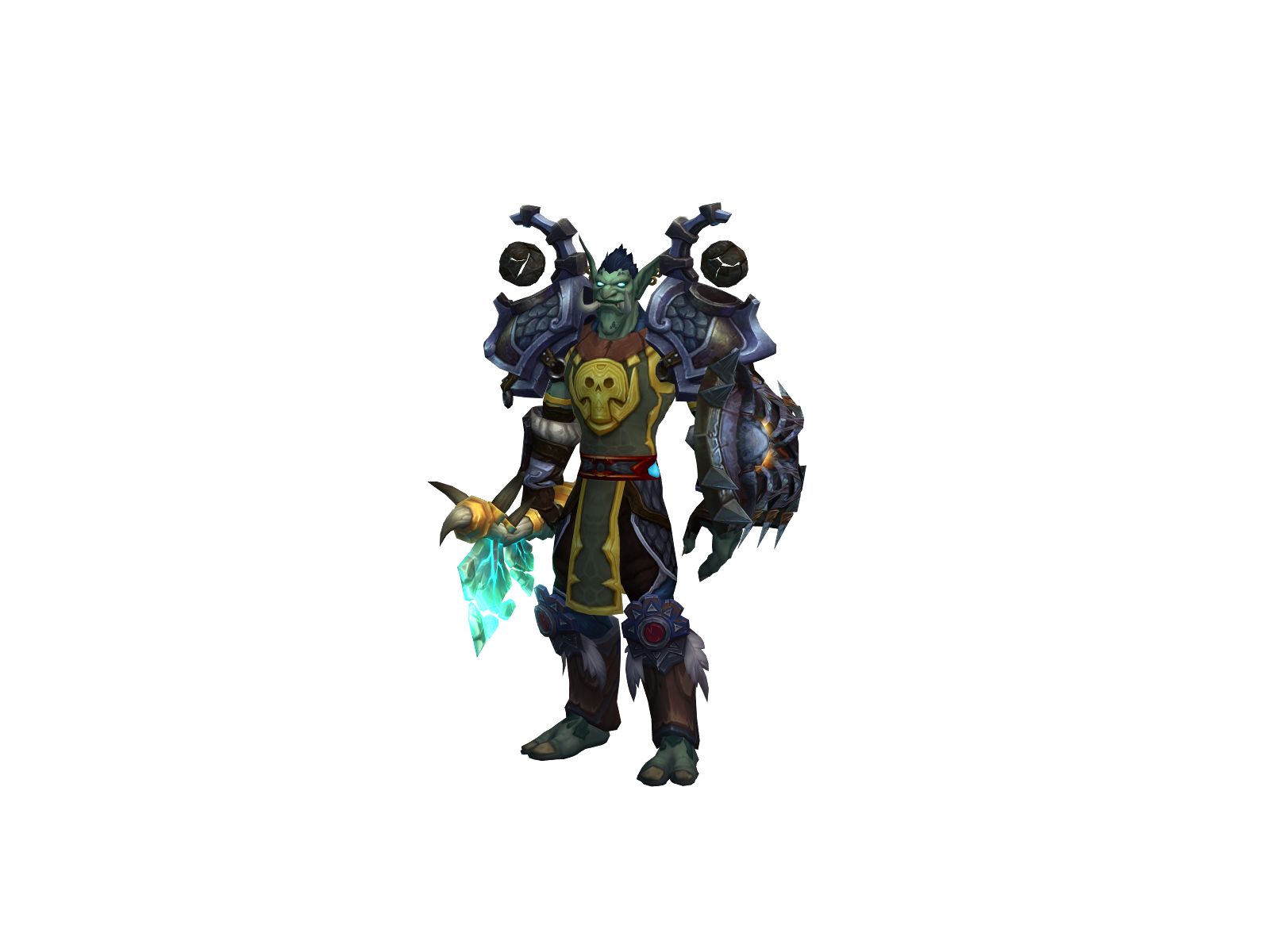 Duruutou 3D character render