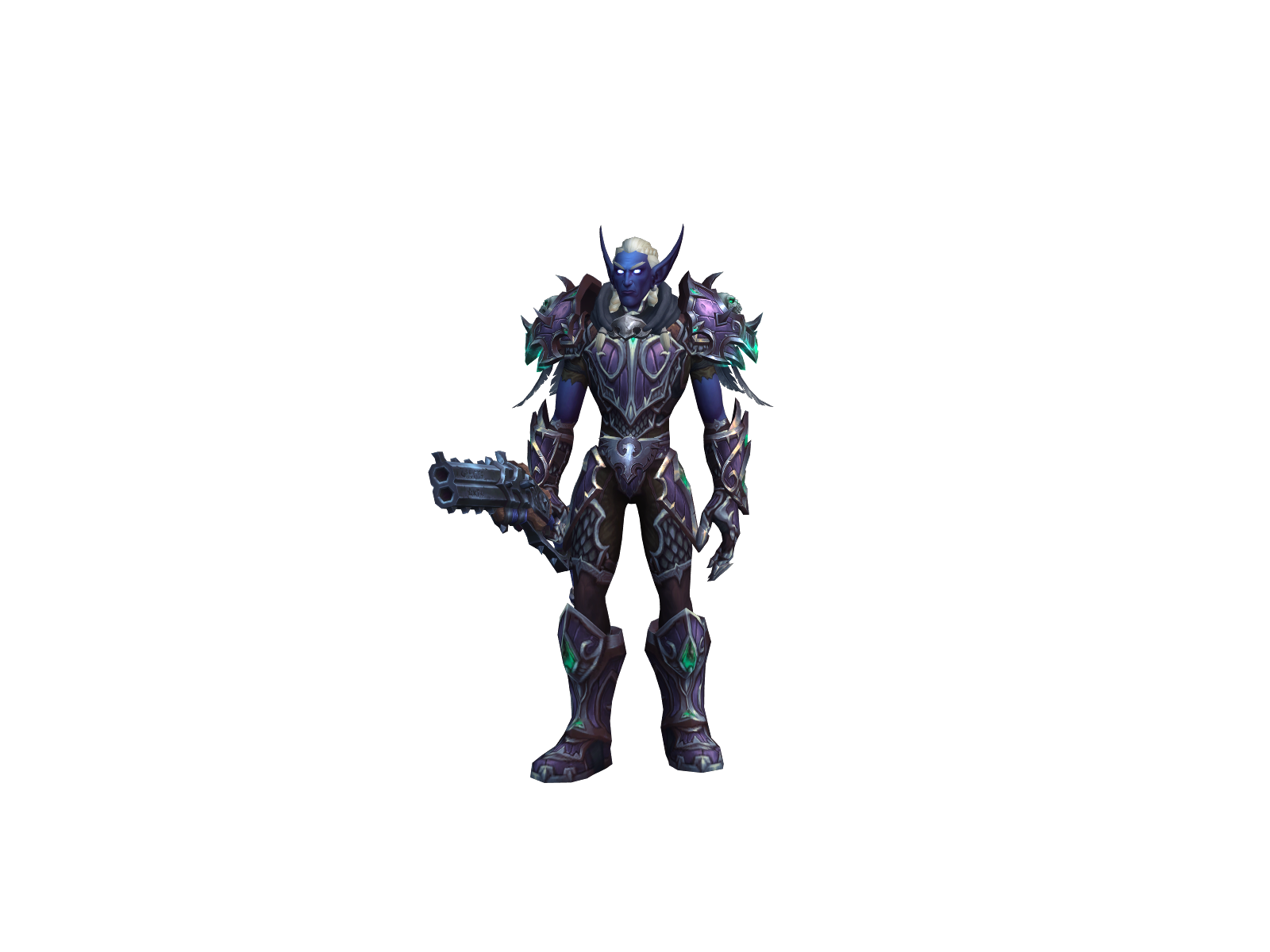 Alunie 3D character render